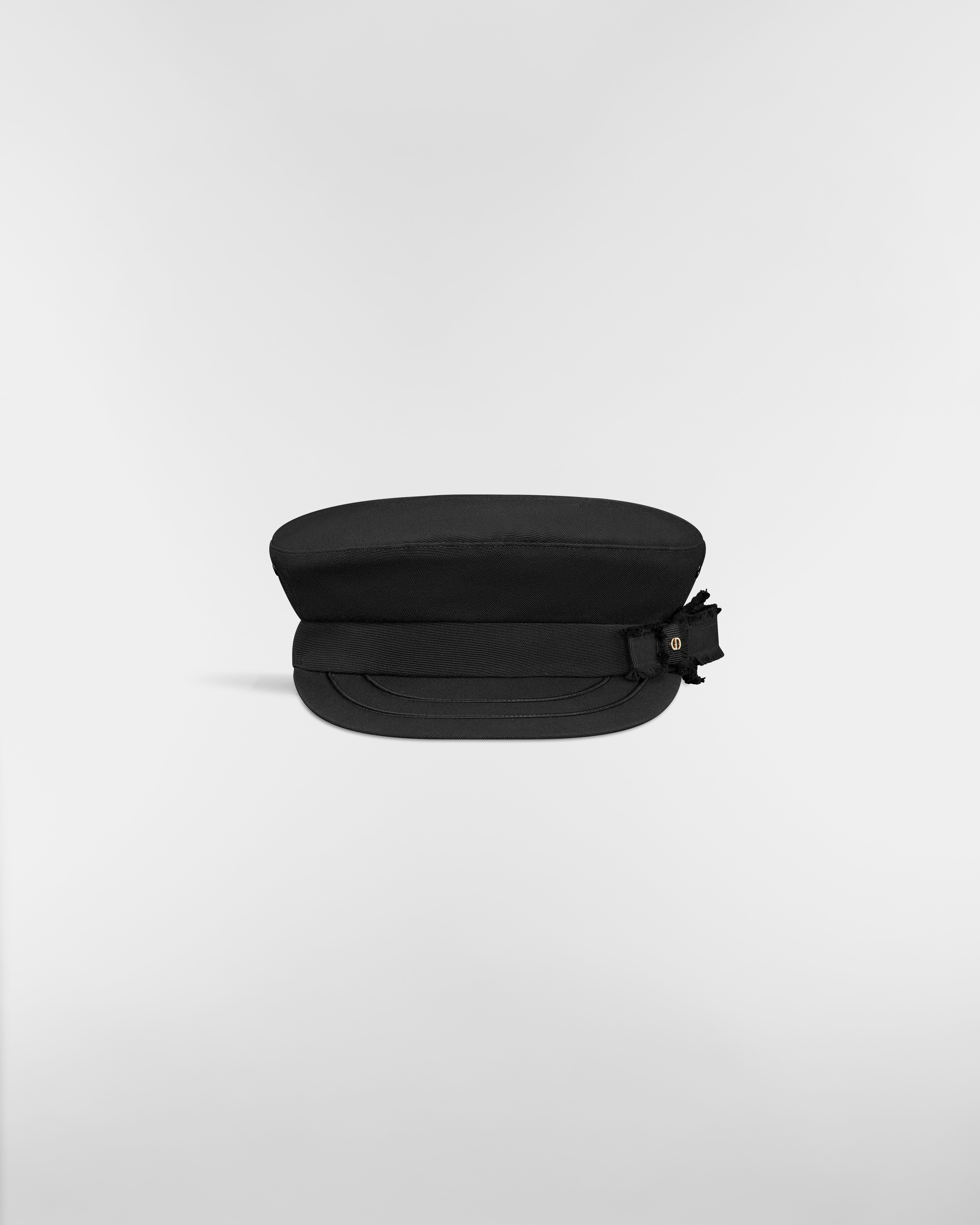 Adiorable Dior Travel Cap Black Cotton E01