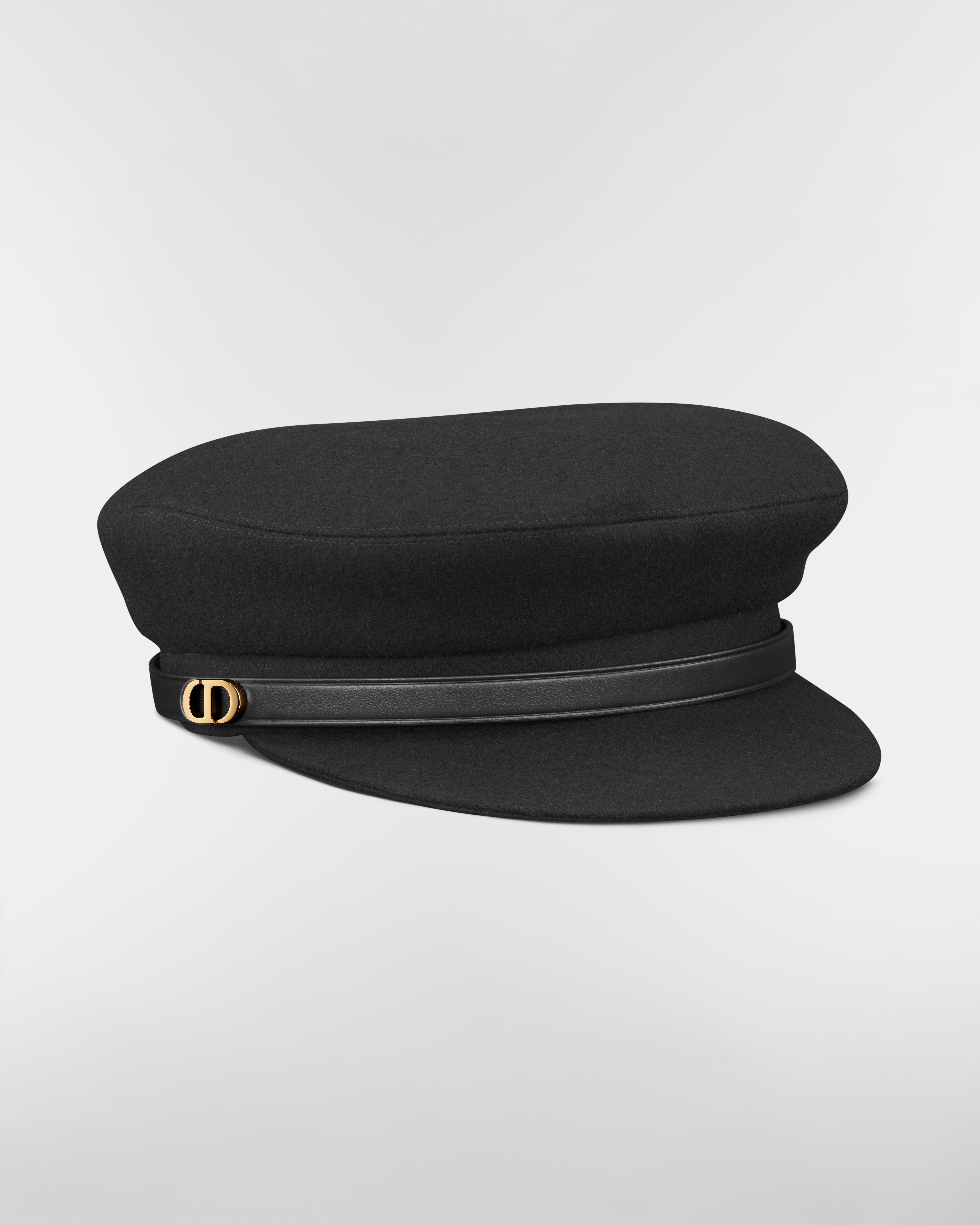 Dior Travel-pet Zwart wollen vilt E03