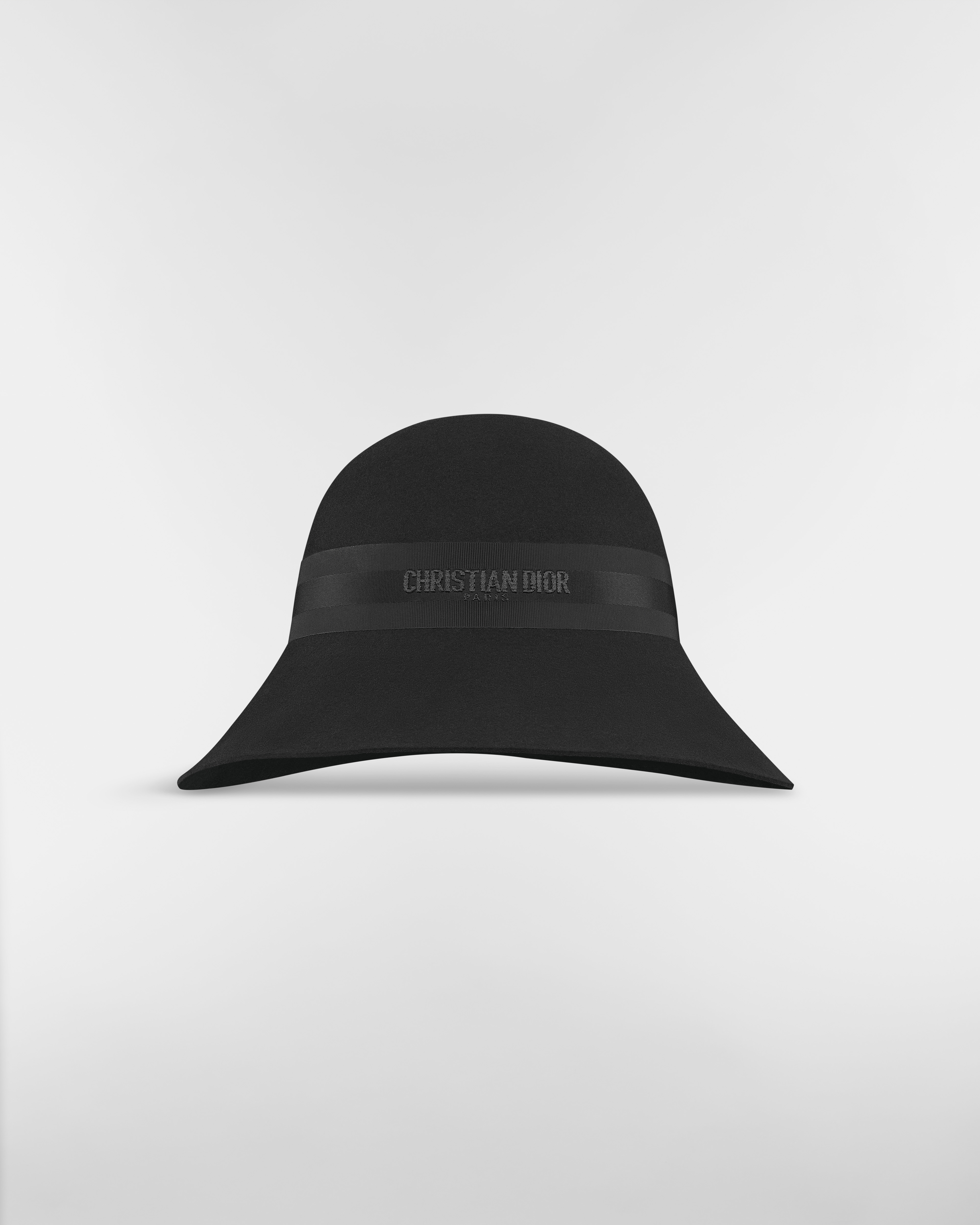 D-Wave ワイドブリム クロシュハット ラビットフェルト E01