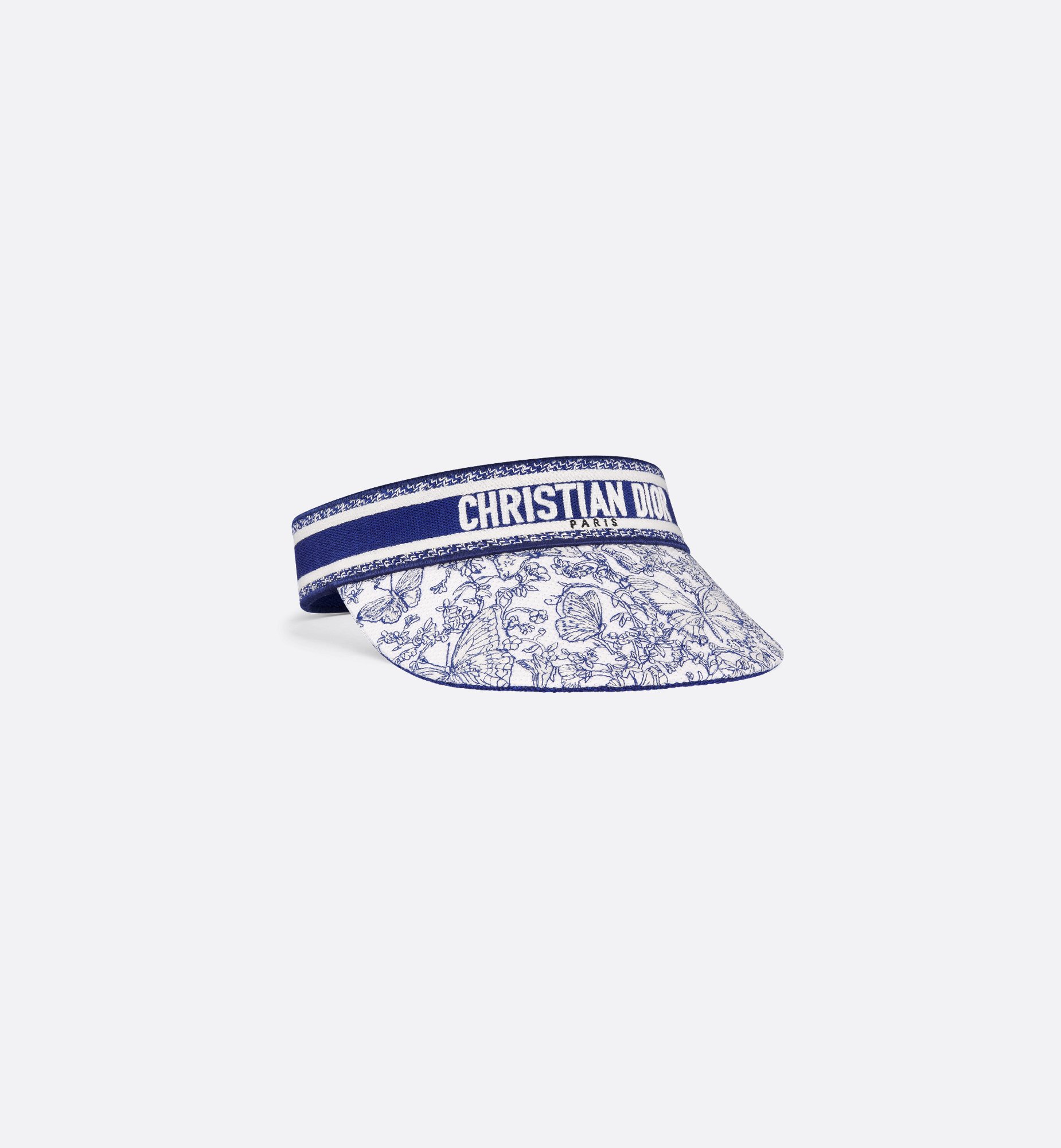 D-Smash Toile de Jouy Papillon Visor White Multicolor D-Smash Toile de Jouy Papillon Visor White Multicolor