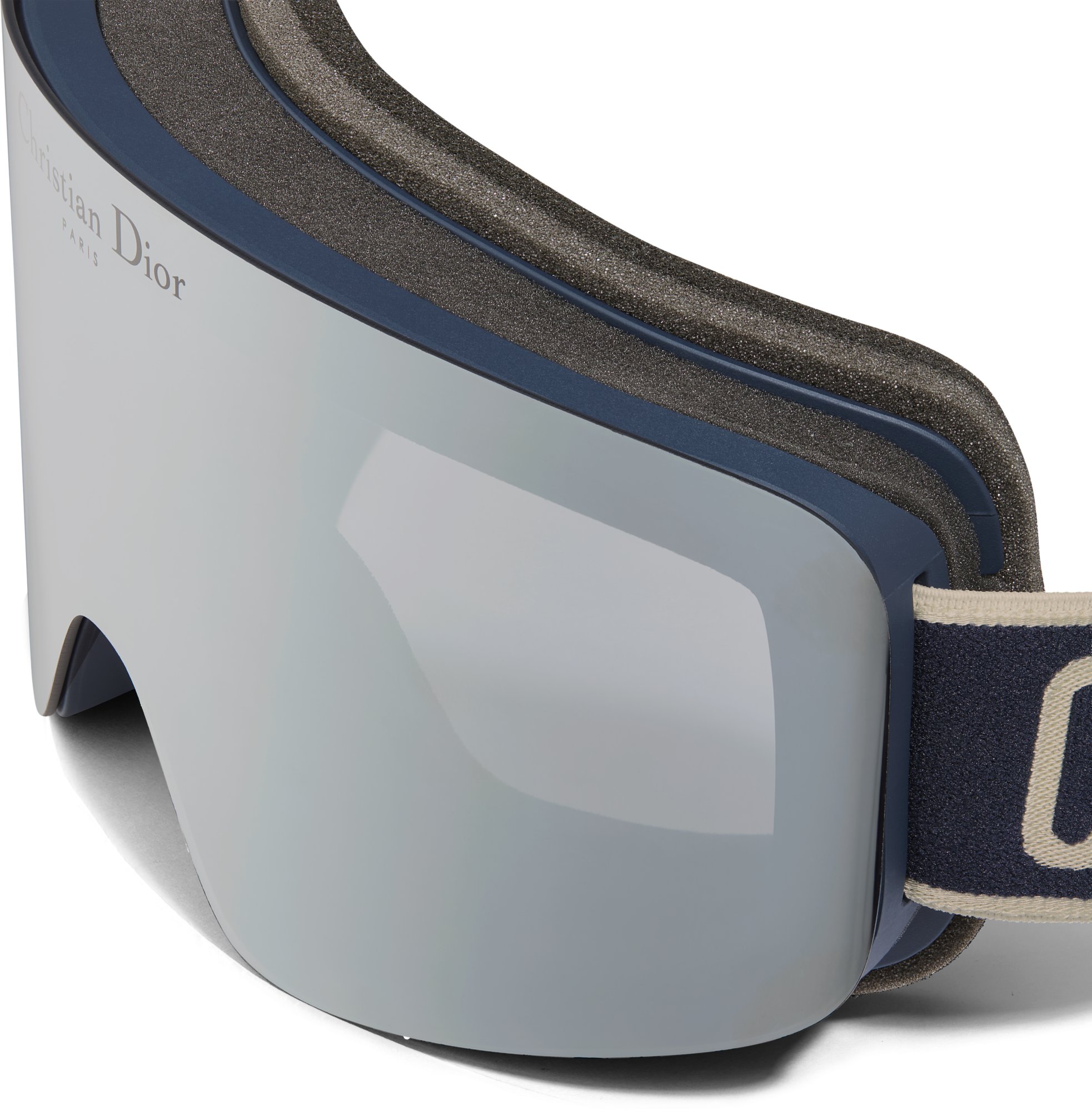 DiorAlps M3U Maschera da sci blu opaco DIOR