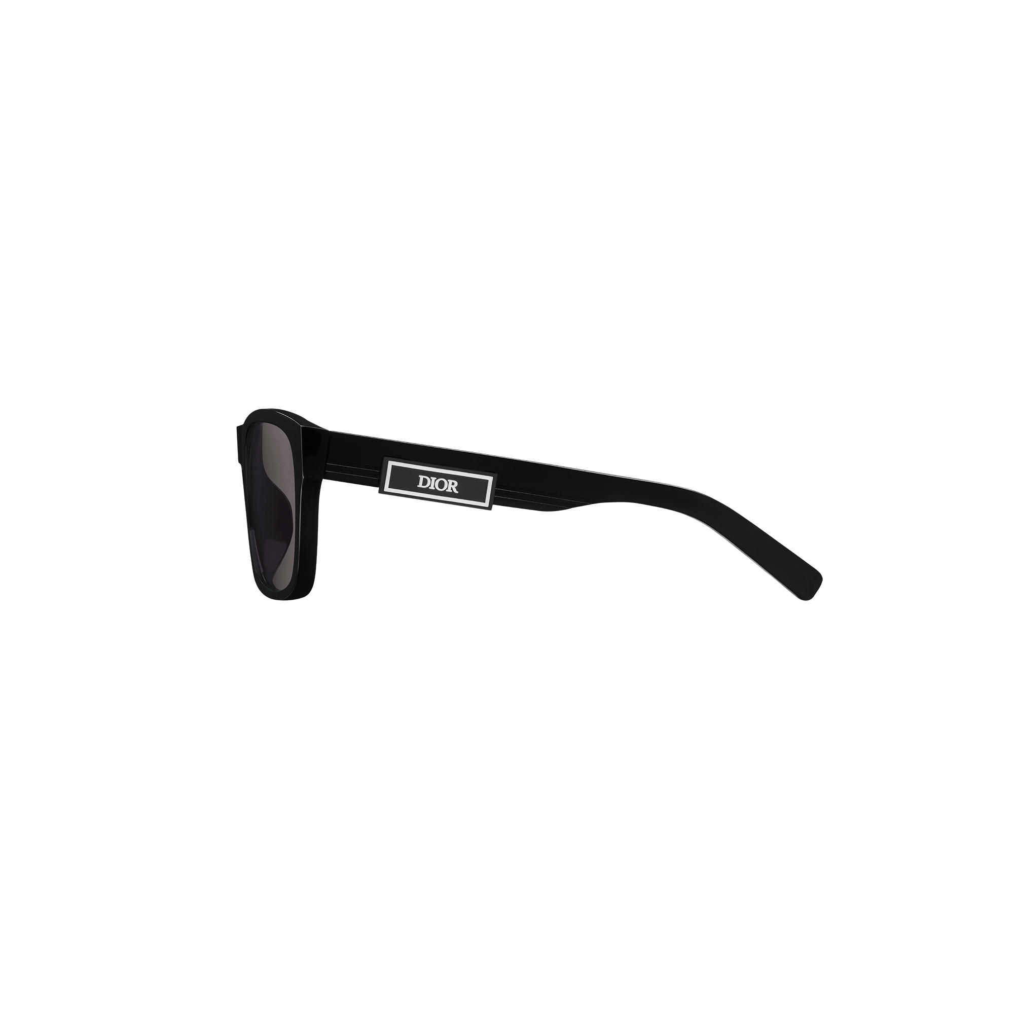 DiorB23 S2F Black Rectangular Sunglasses E02