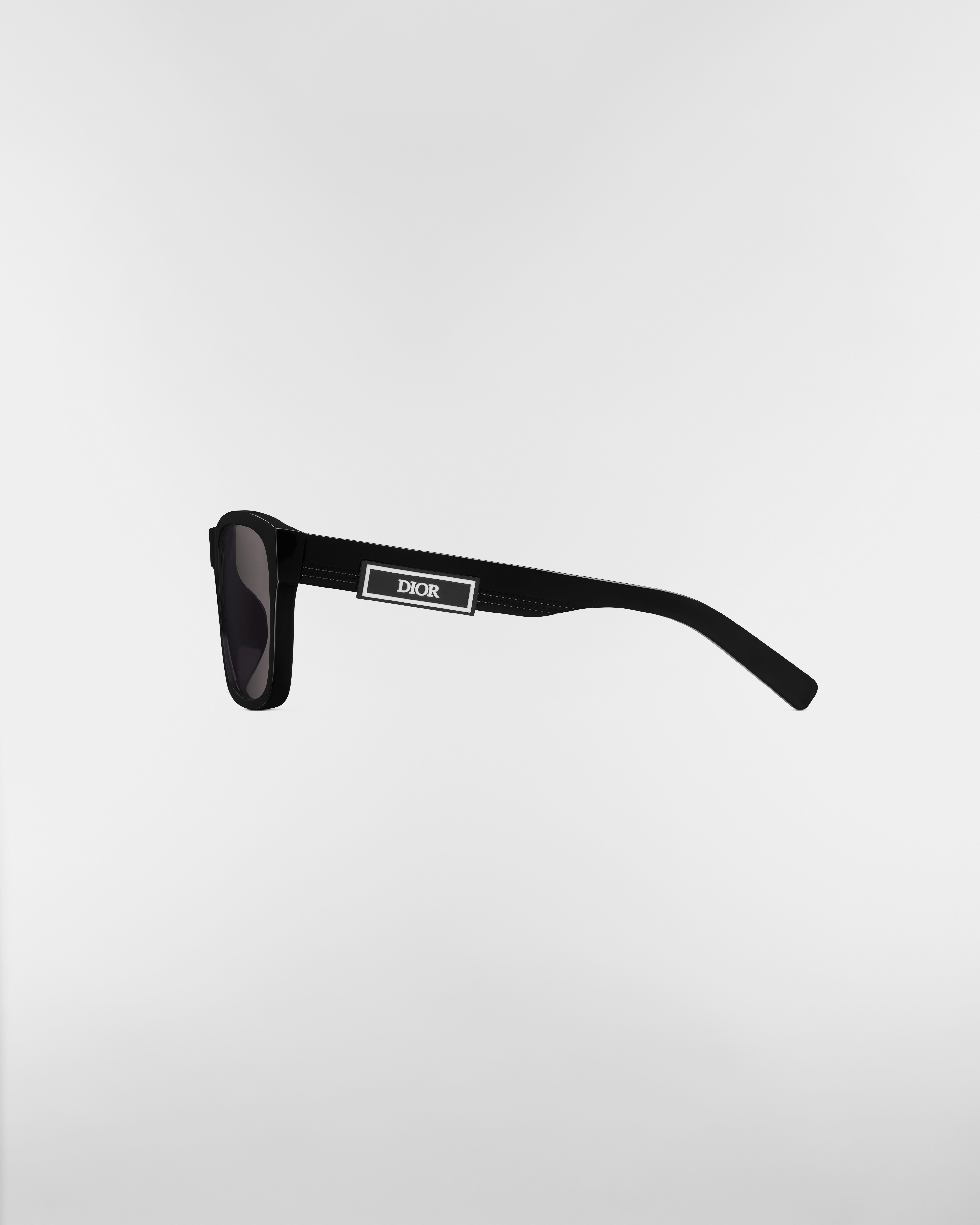 DiorB23 S2F Black Rectangular Sunglasses E02