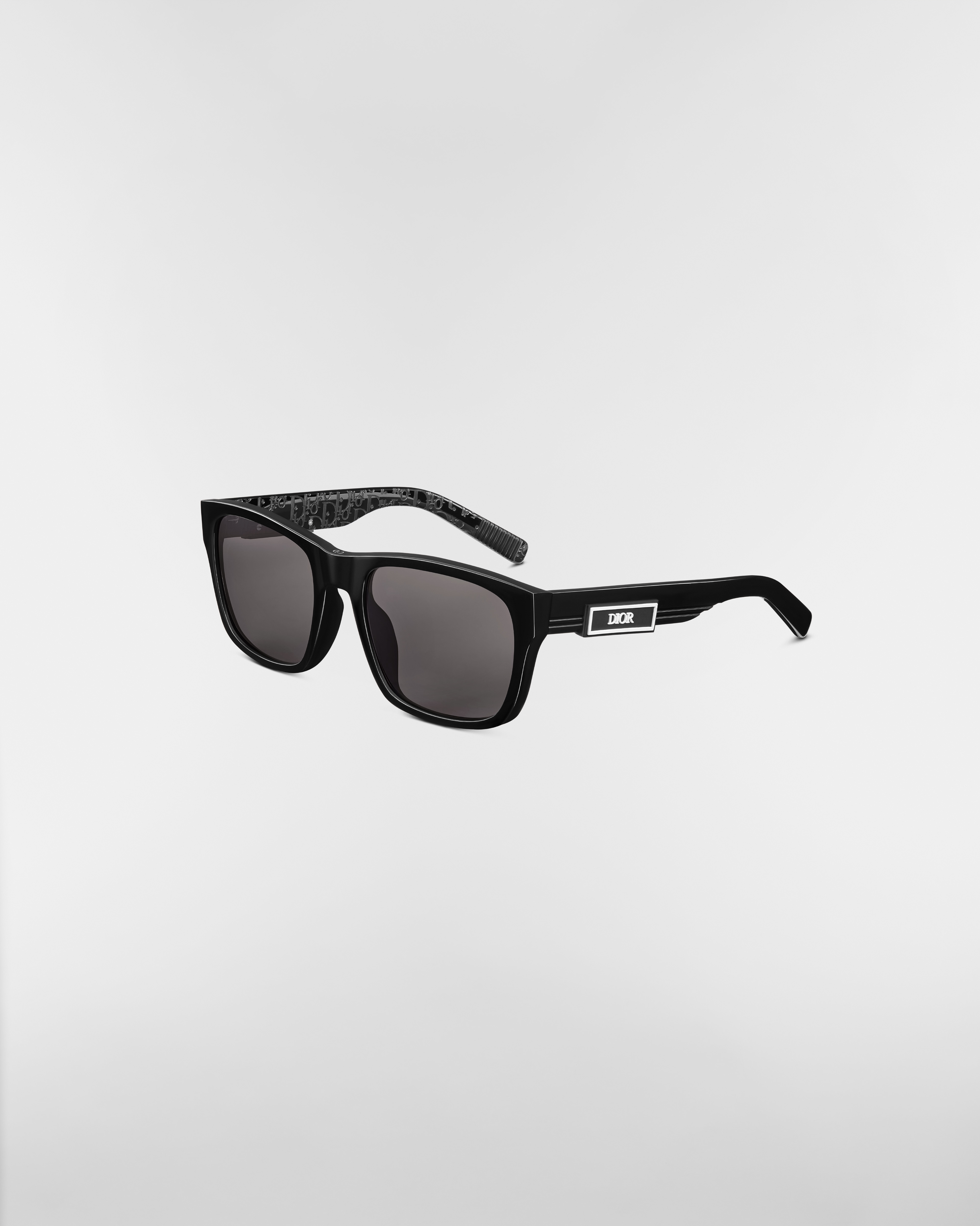 DiorB23 S2F Black Rectangular Sunglasses E03