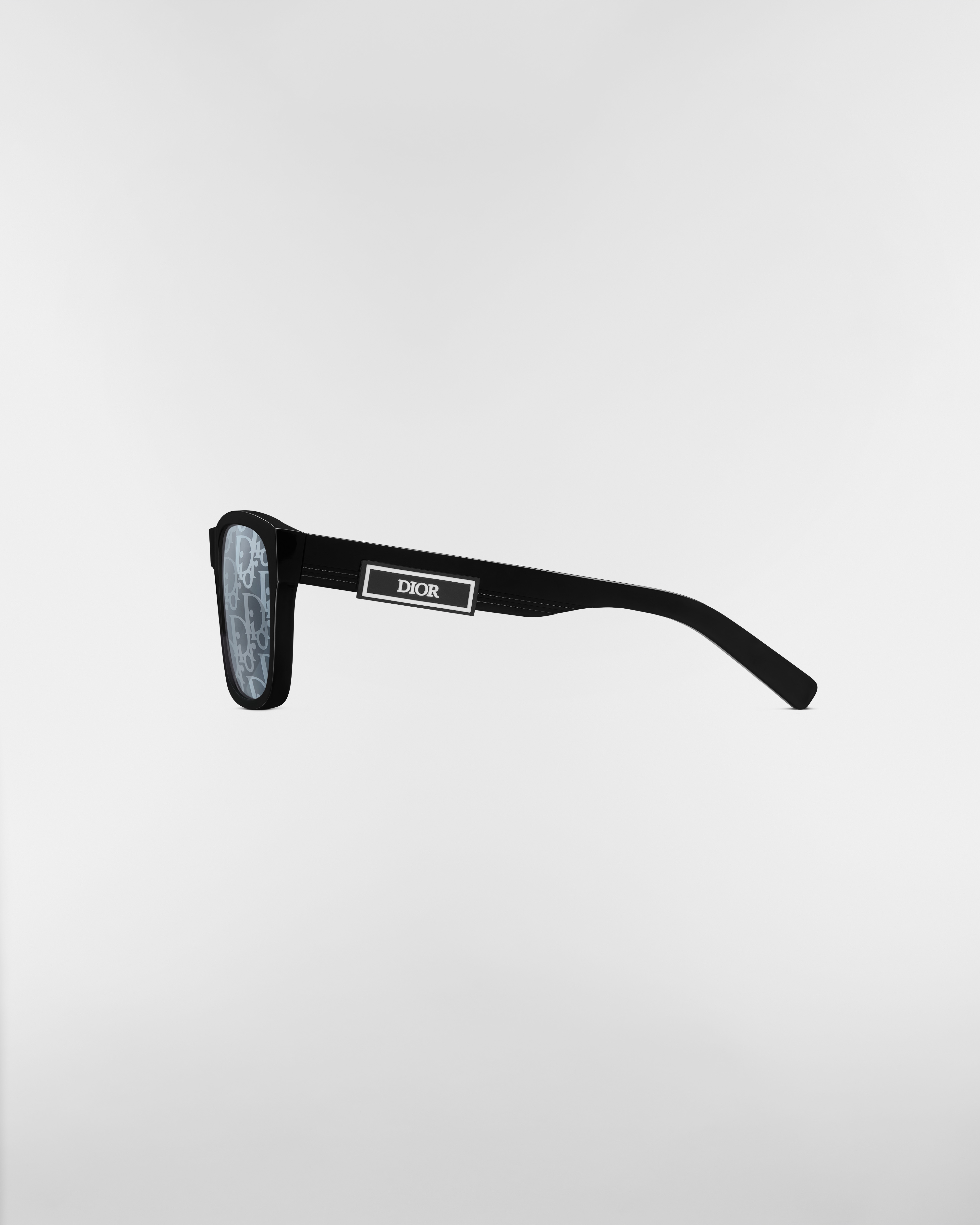 DiorB23 S2F Black Rectangular Sunglasses E02