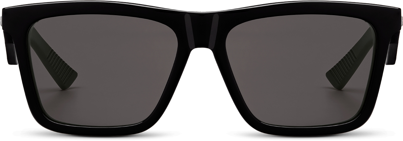 DiorB27 S1I Black Rectangular Sunglasses | DIOR