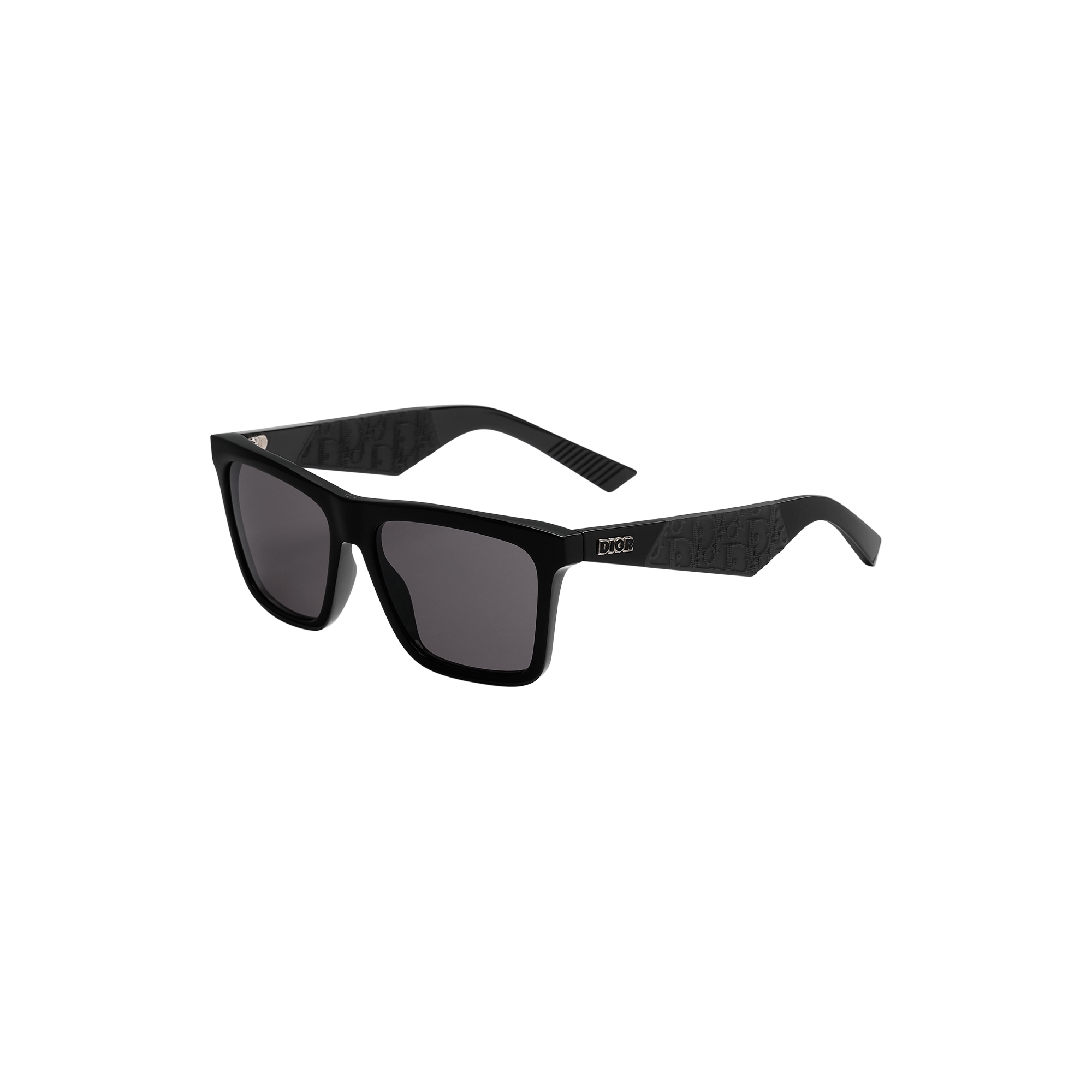 DiorB27 S1I Black Rectangular Sunglasses | DIOR