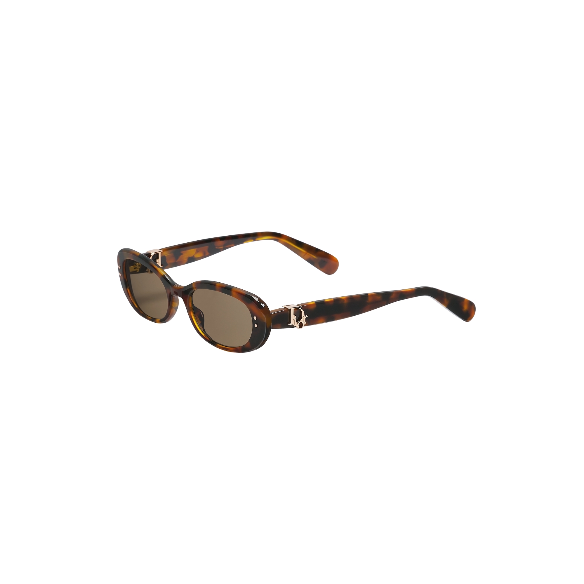  Brown Tortoiseshell-Effect Butterfly Sunglasses