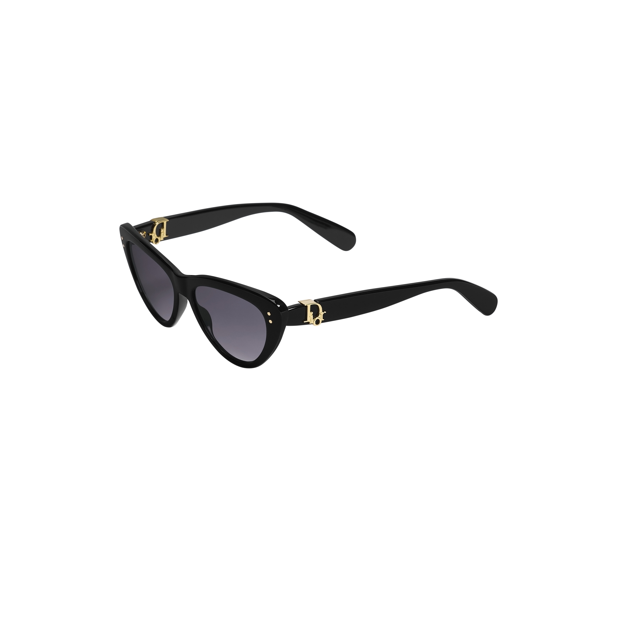 Lunettes de soleil papillon noires