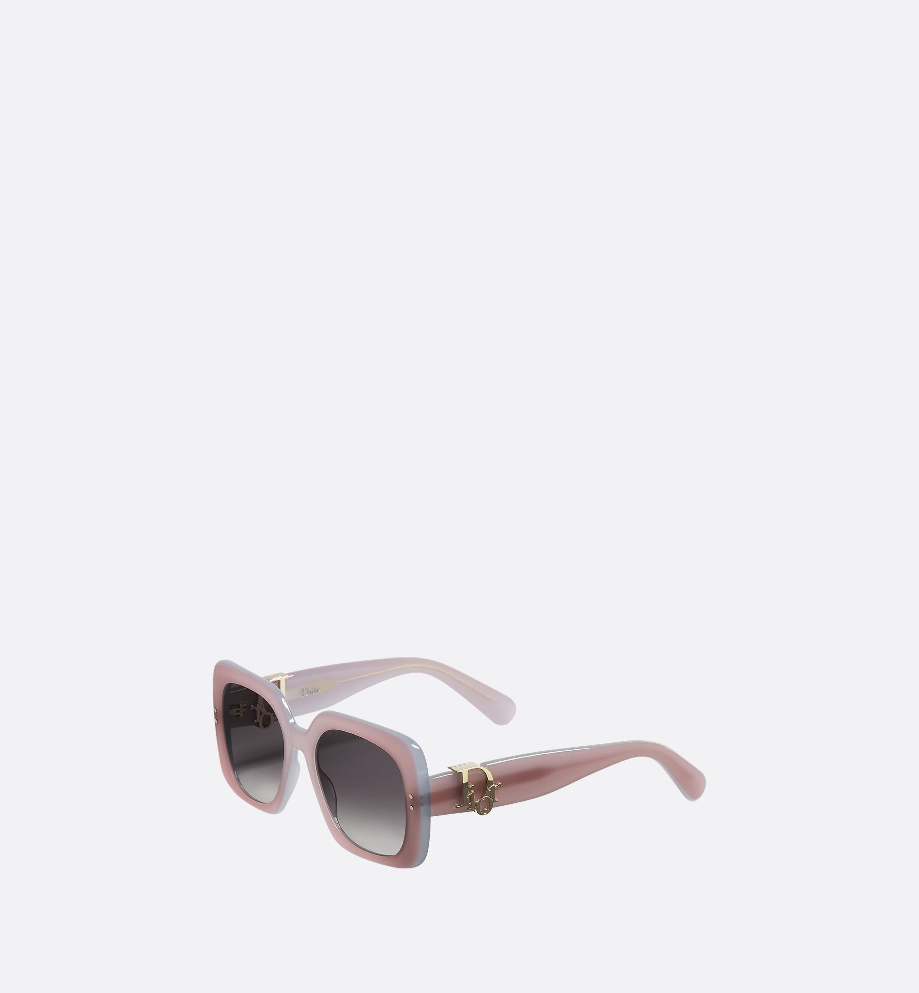 Pastel Pink and Blue Square Sunglasses