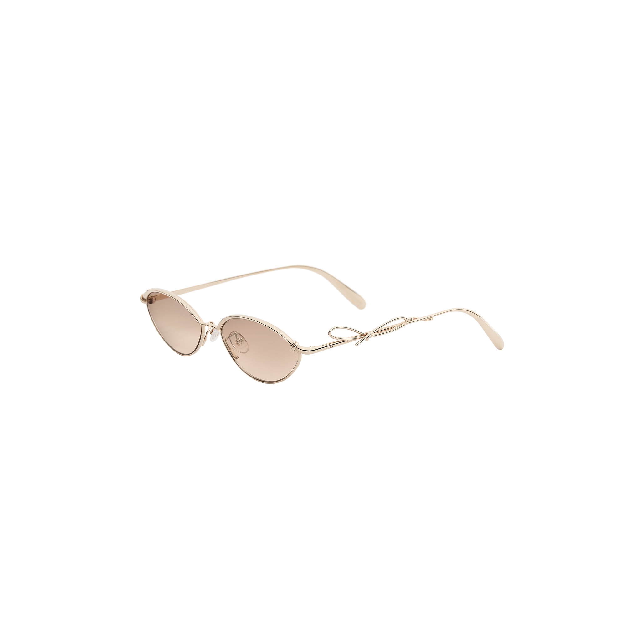  Beige Oval Sunglasses