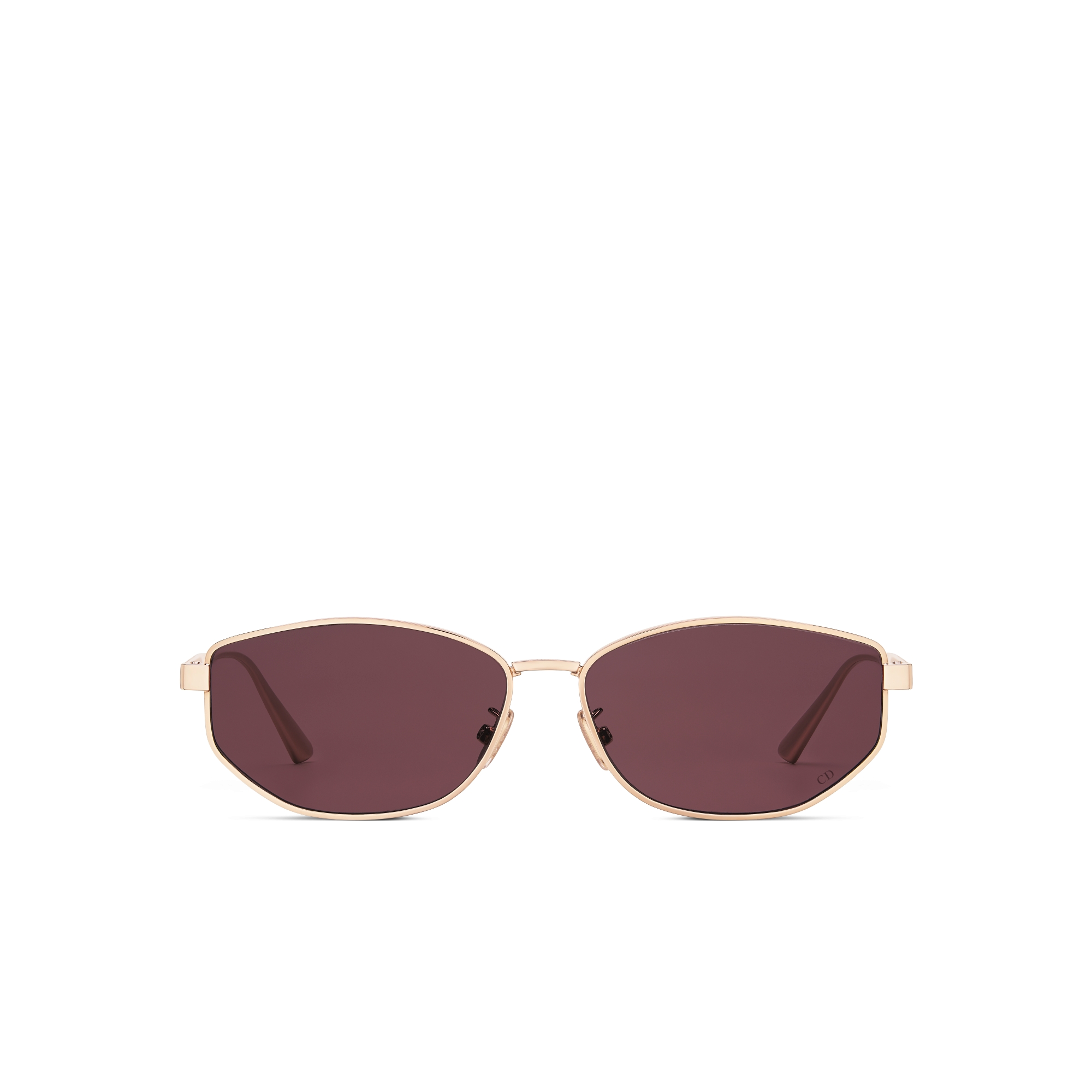 DiorCannage B1U Lunettes de soleil ovales bordeaux E01