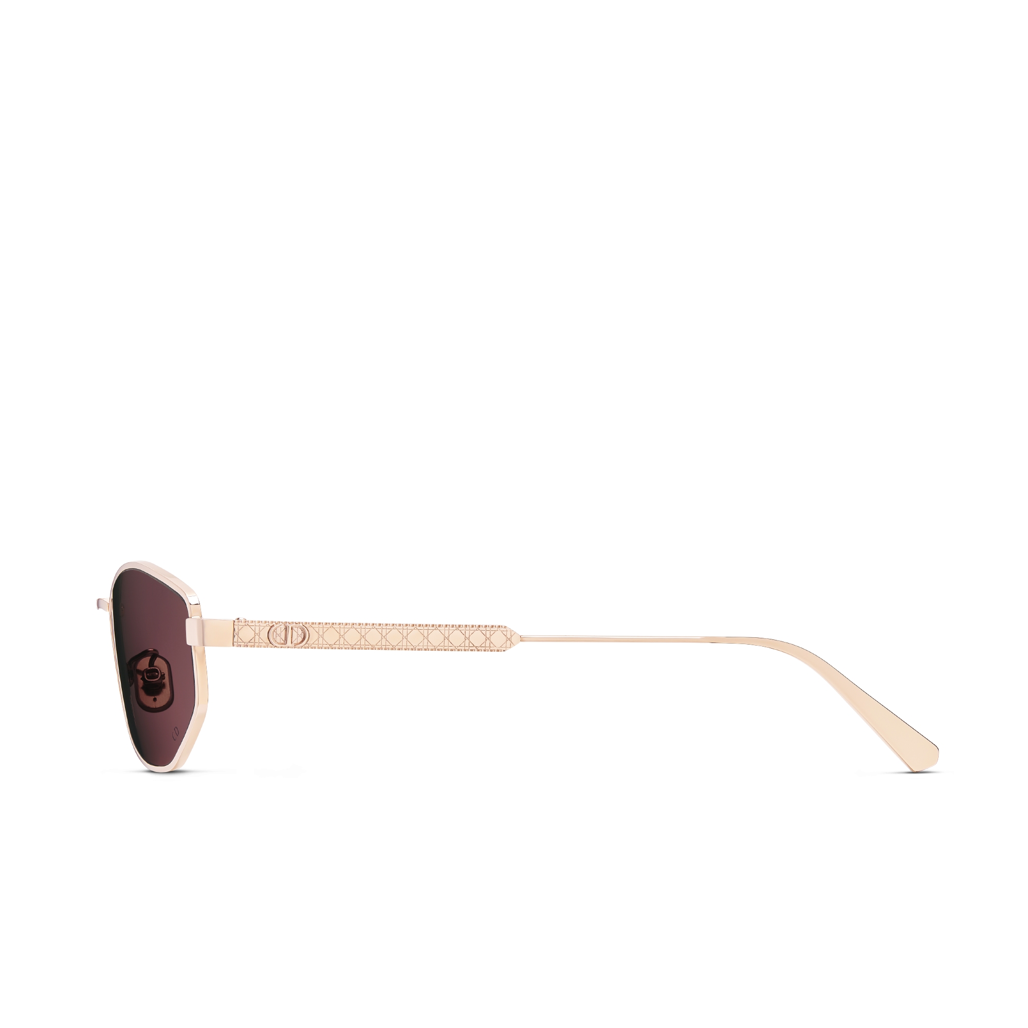 DiorCannage B1U Burgundy Oval Sunglasses E02