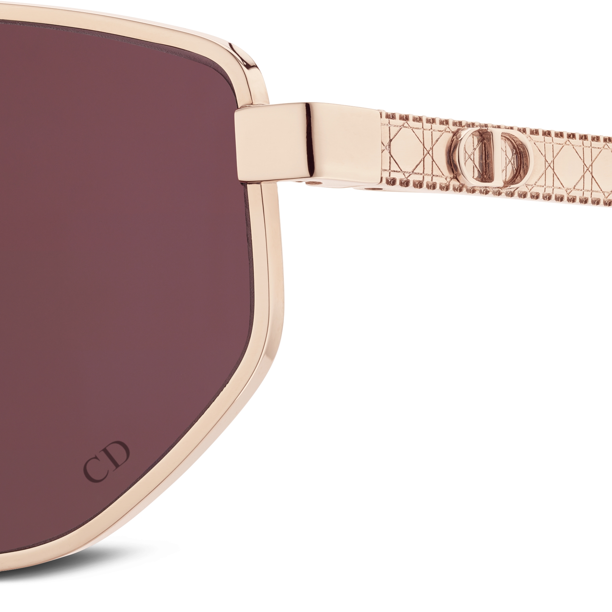 DiorCannage B1U Burgundy Oval Sunglasses E09