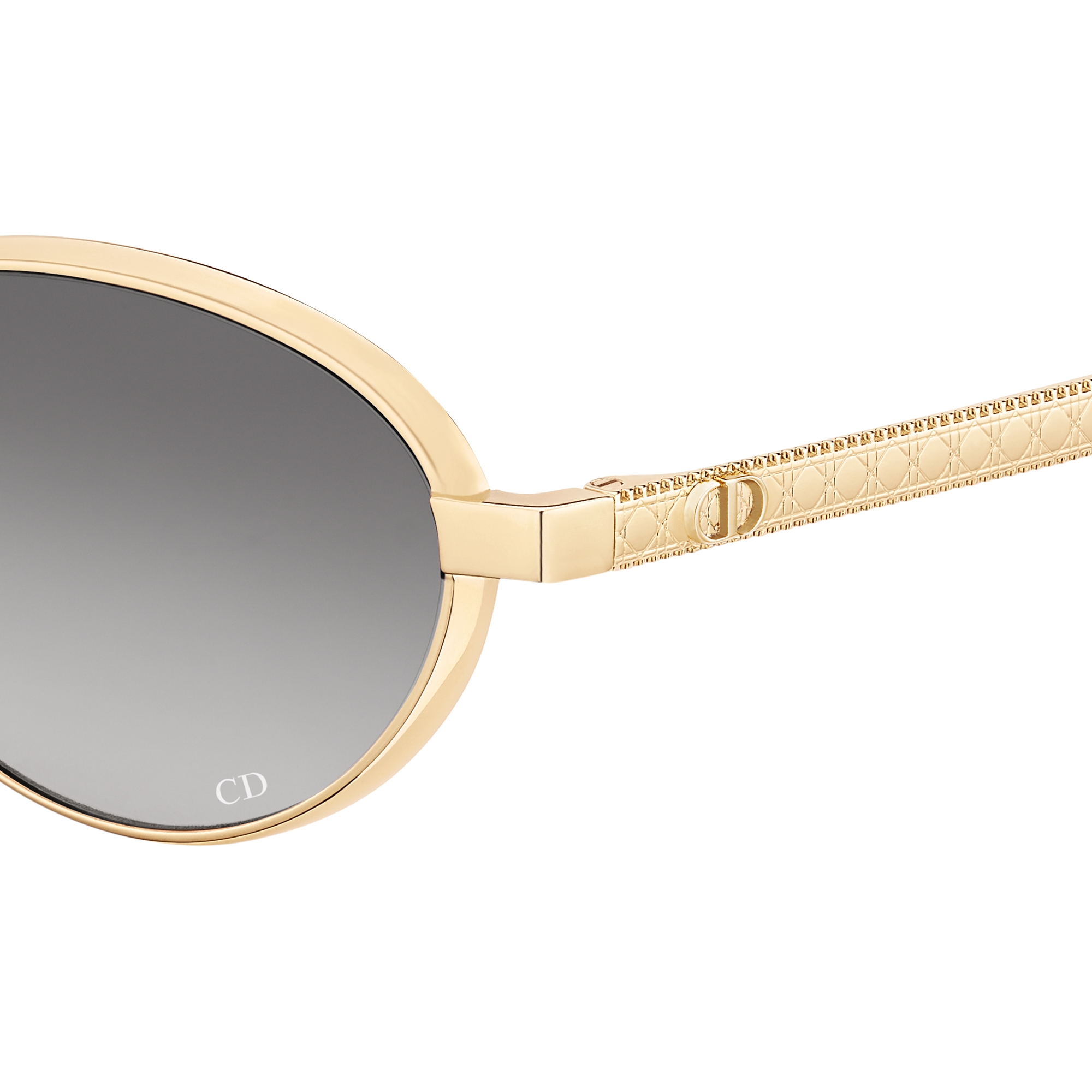 DiorCannage R1U Gradient Gray Oval Sunglasses E09