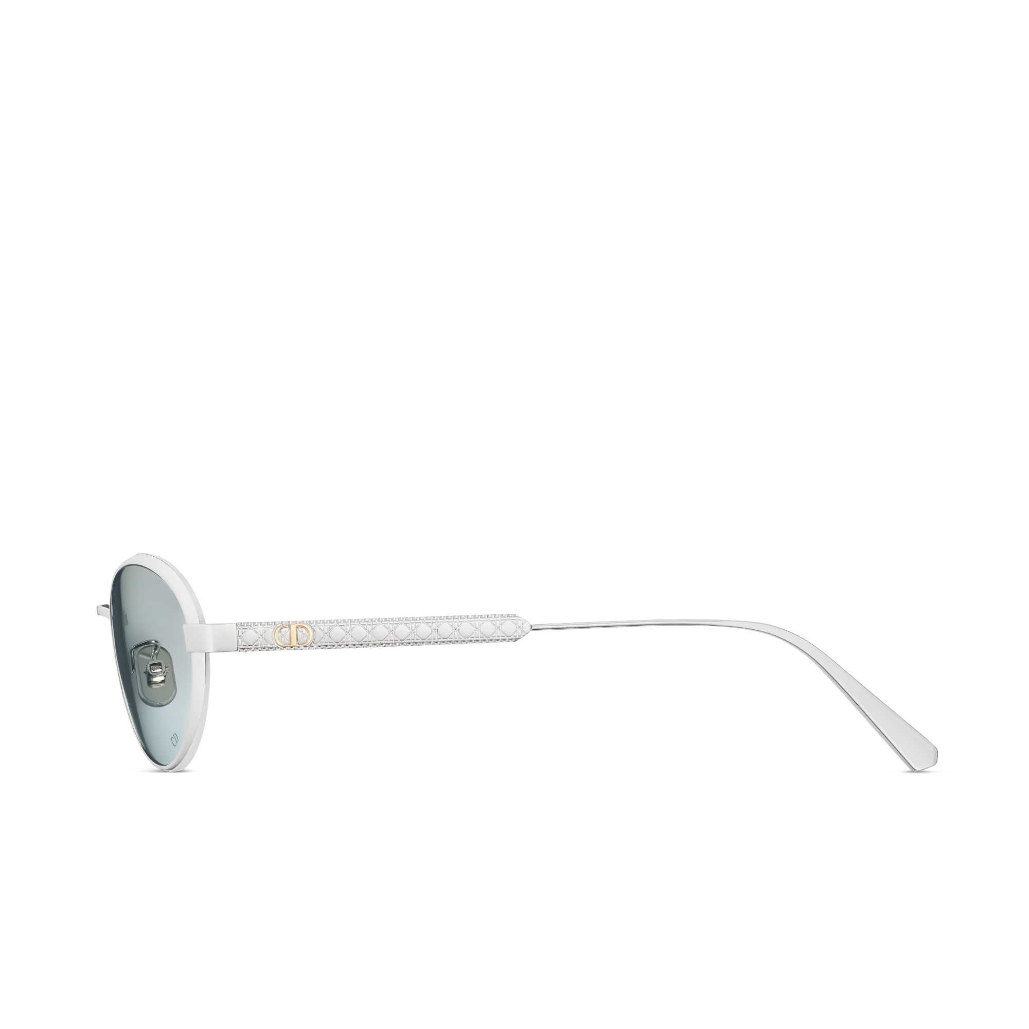 DiorCannage R1U Lunettes de soleil ovales bleu glacier dégradé E02