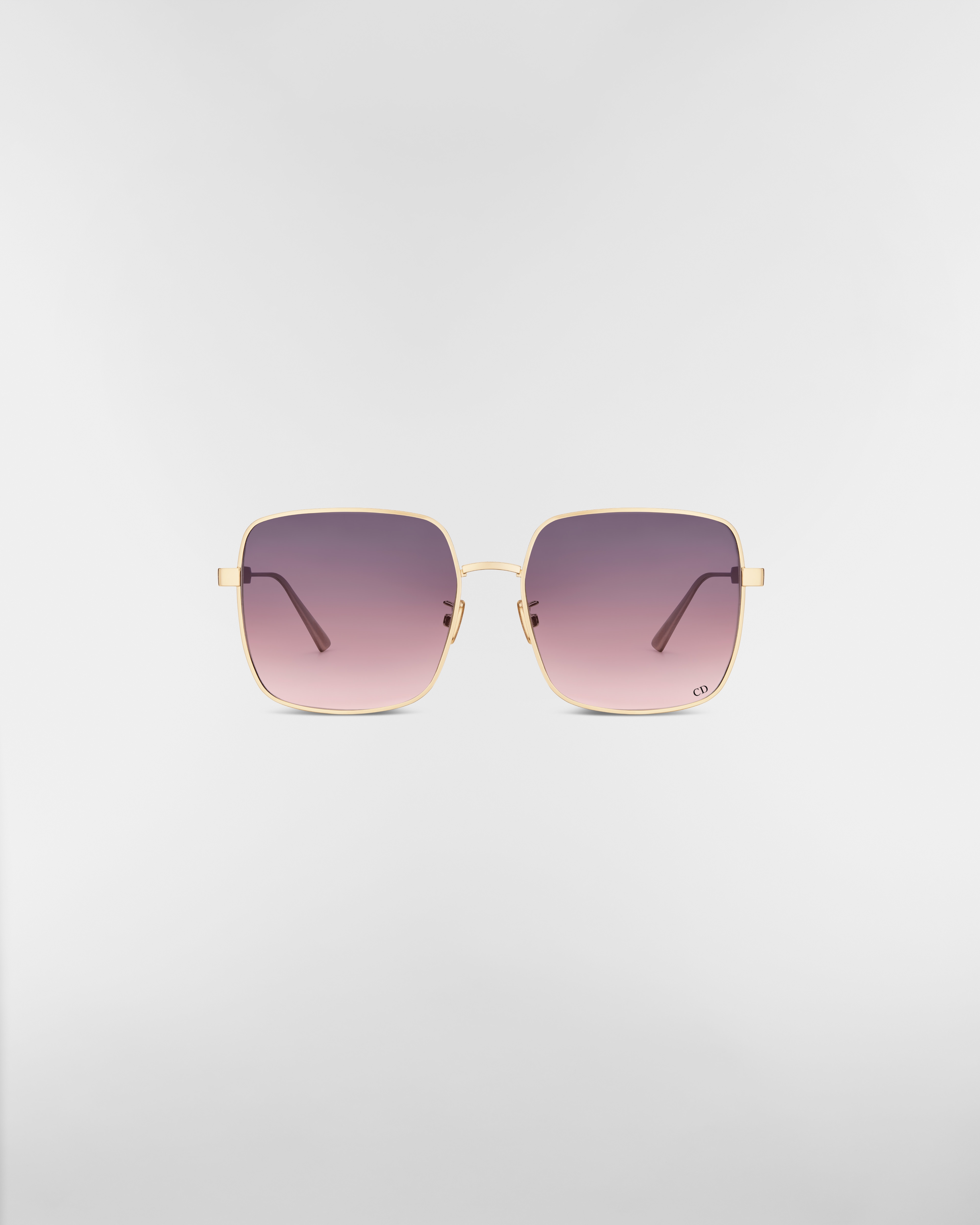 DiorCannage S1U Gradient Purple-to-Pink Square Sunglasses E01