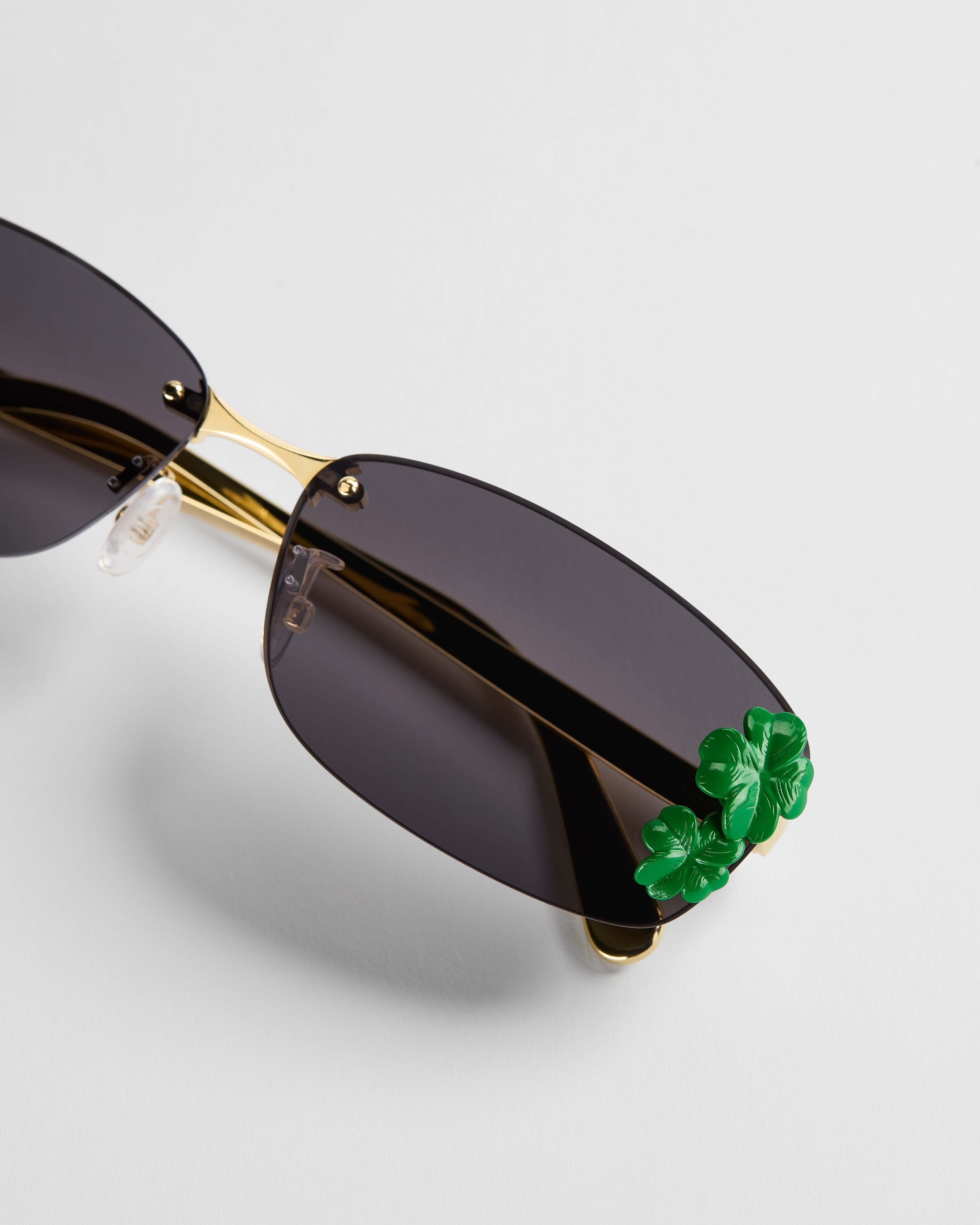 Dior Clover S1U Gray Rectangular Sunglasses E06