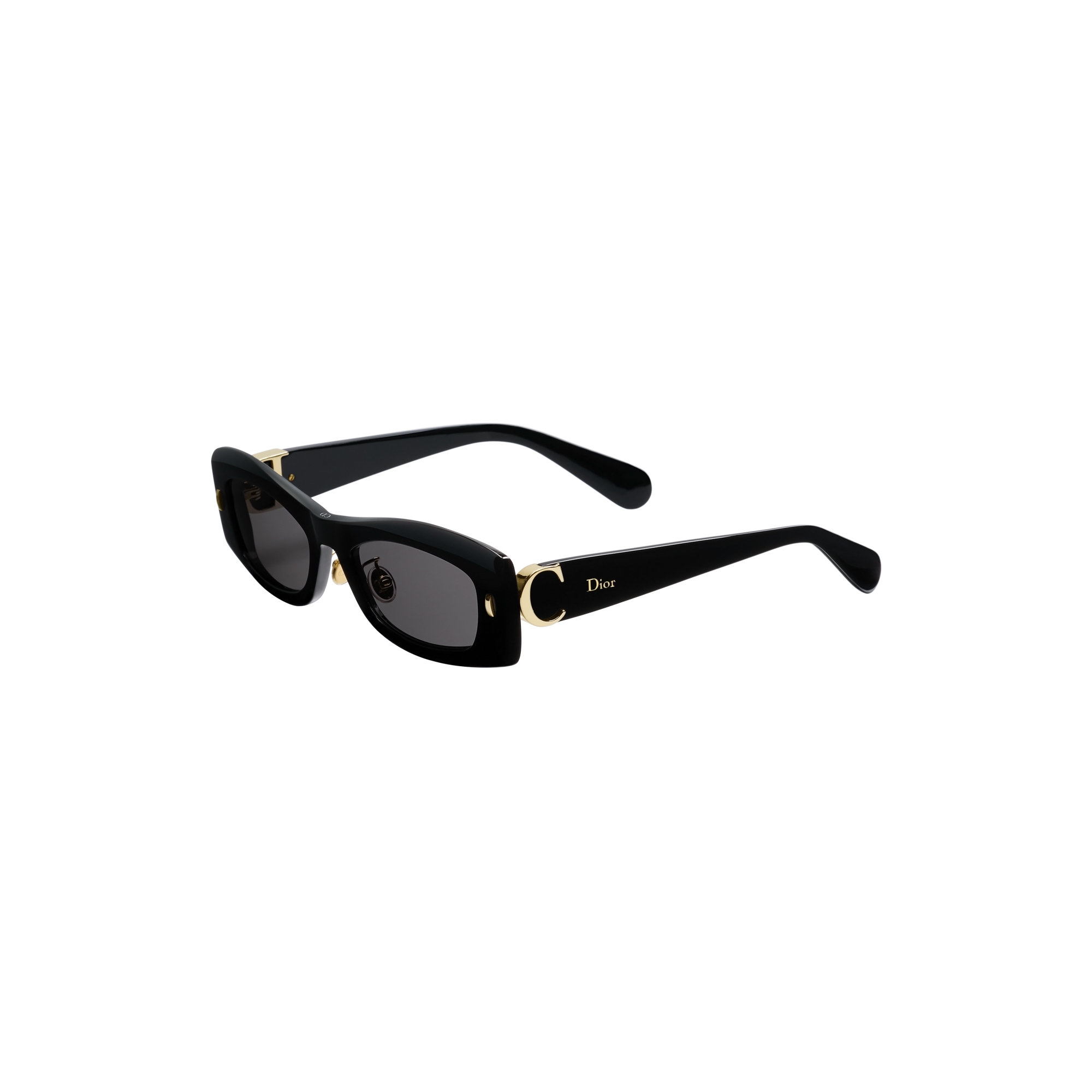Dior Initials S1F Black Rectangular Sunglasses E03