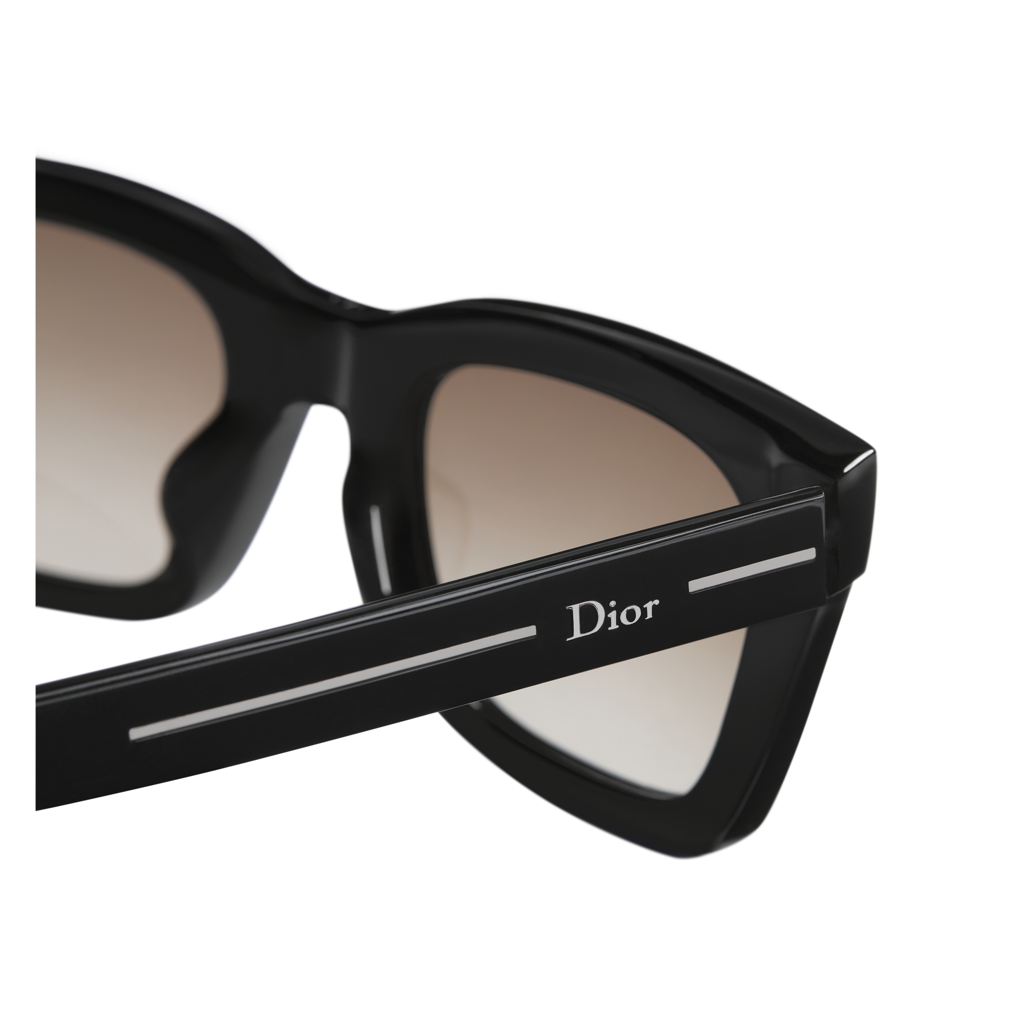 Dior Line S1F Black Square Sunglasses E08
