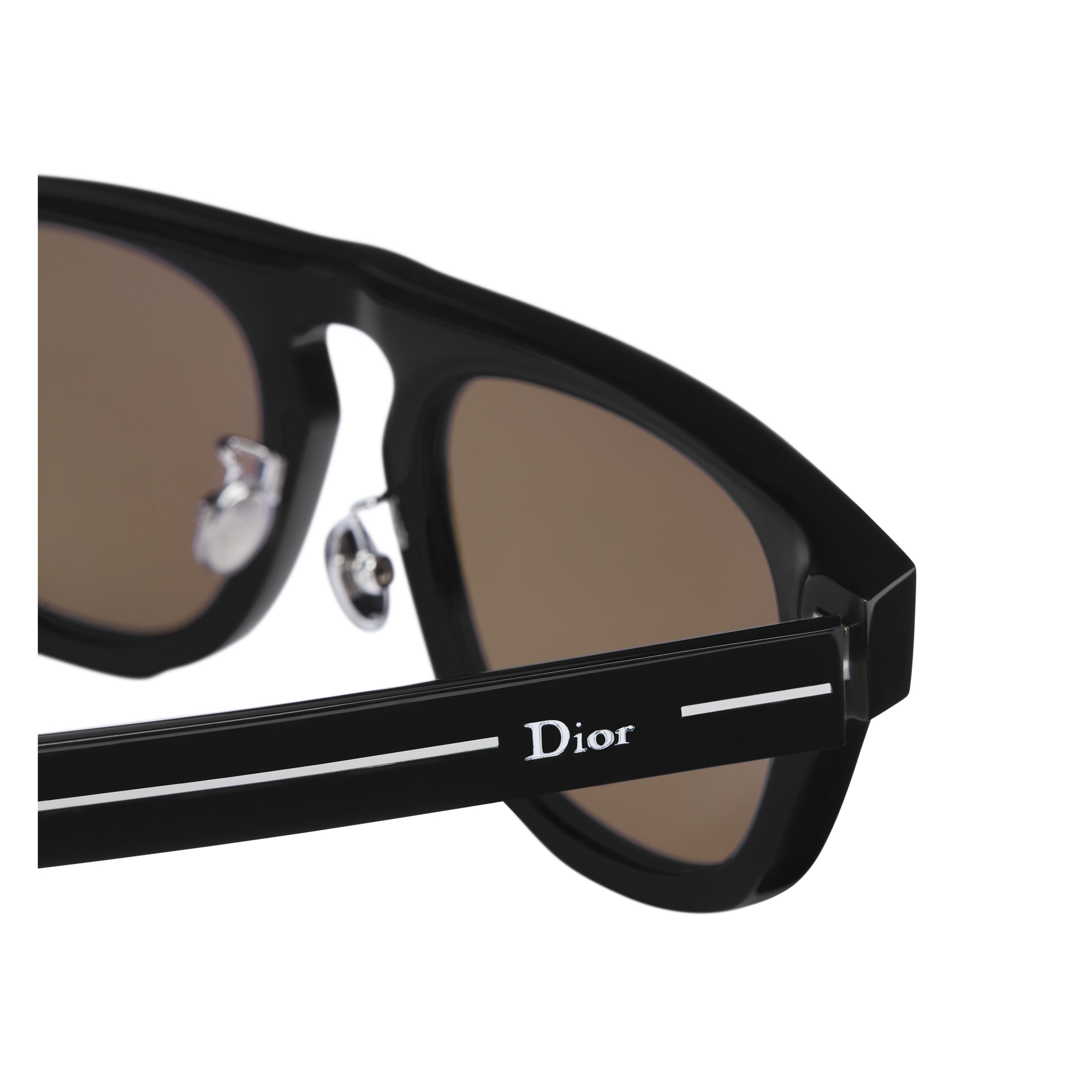 Dior Line S2F Black Square Sunglasses E08