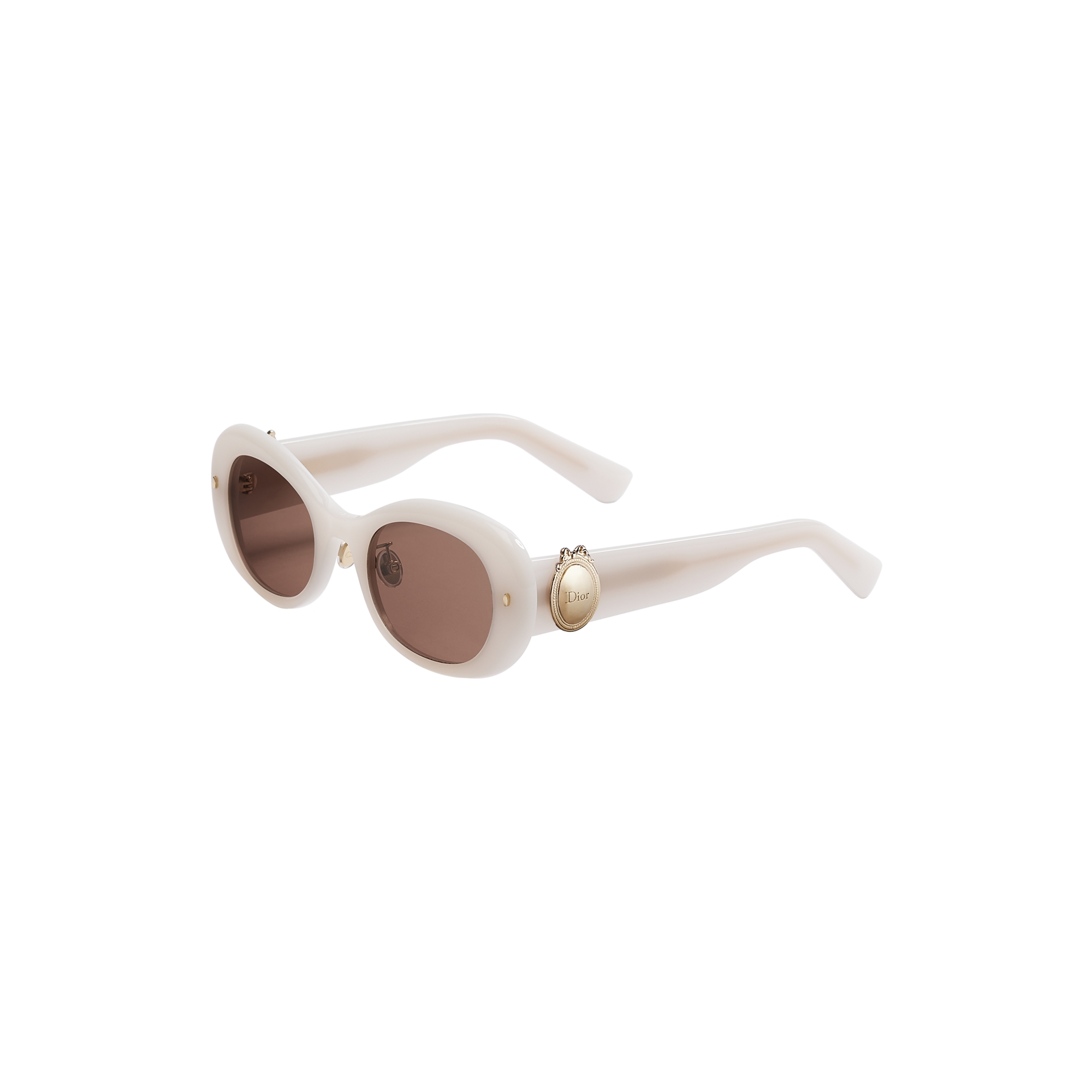  Ivory Round Sunglasses