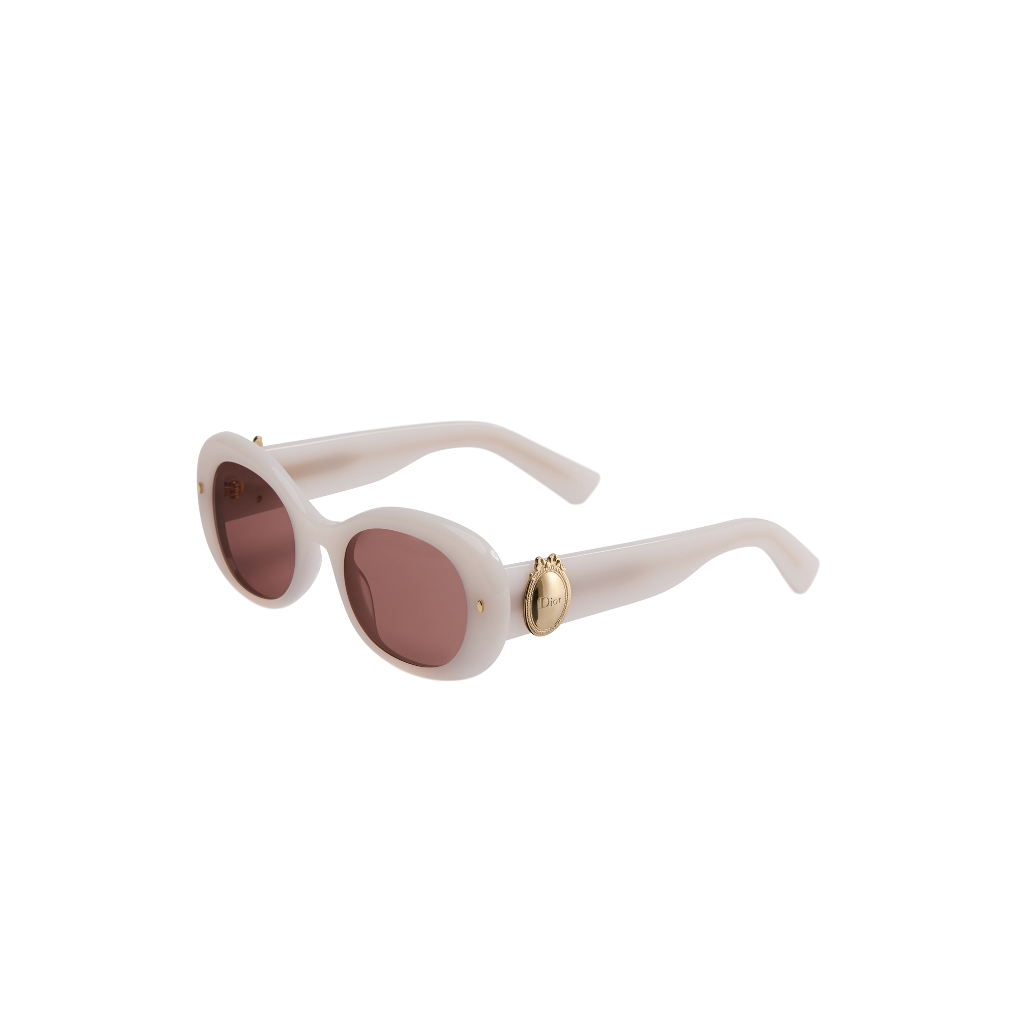  Ivory Round Sunglasses
