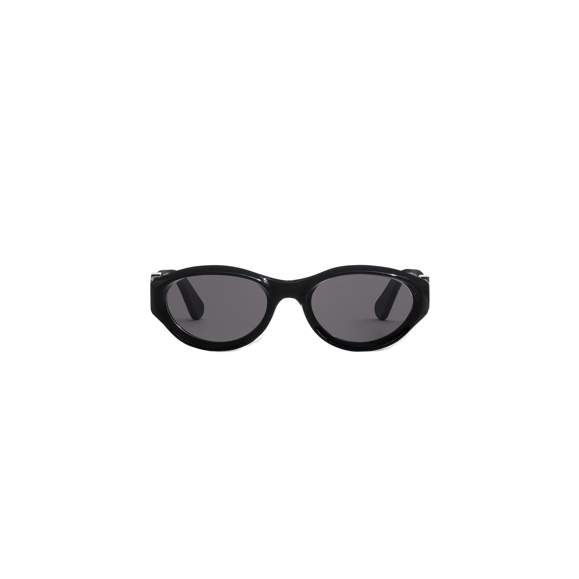 Dior Oblique R1I Black Oval Sunglasses E01