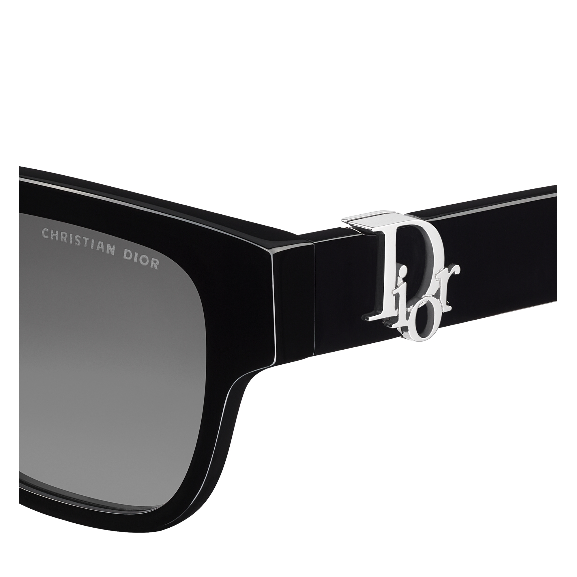 Dior Oblique S1F Black Square Sunglasses E09