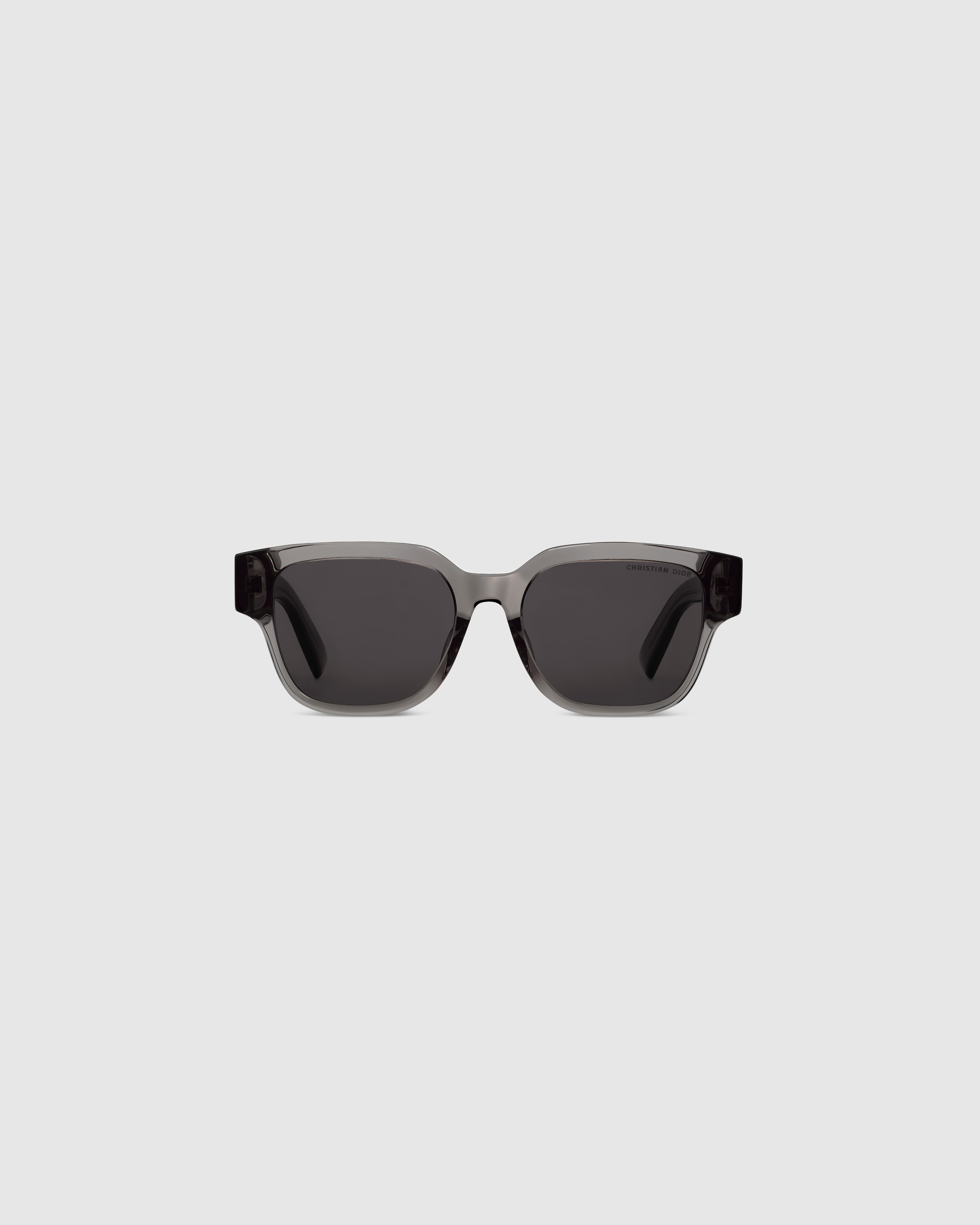 Dior Oblique S1F Transparent Black Square Sunglasses E01