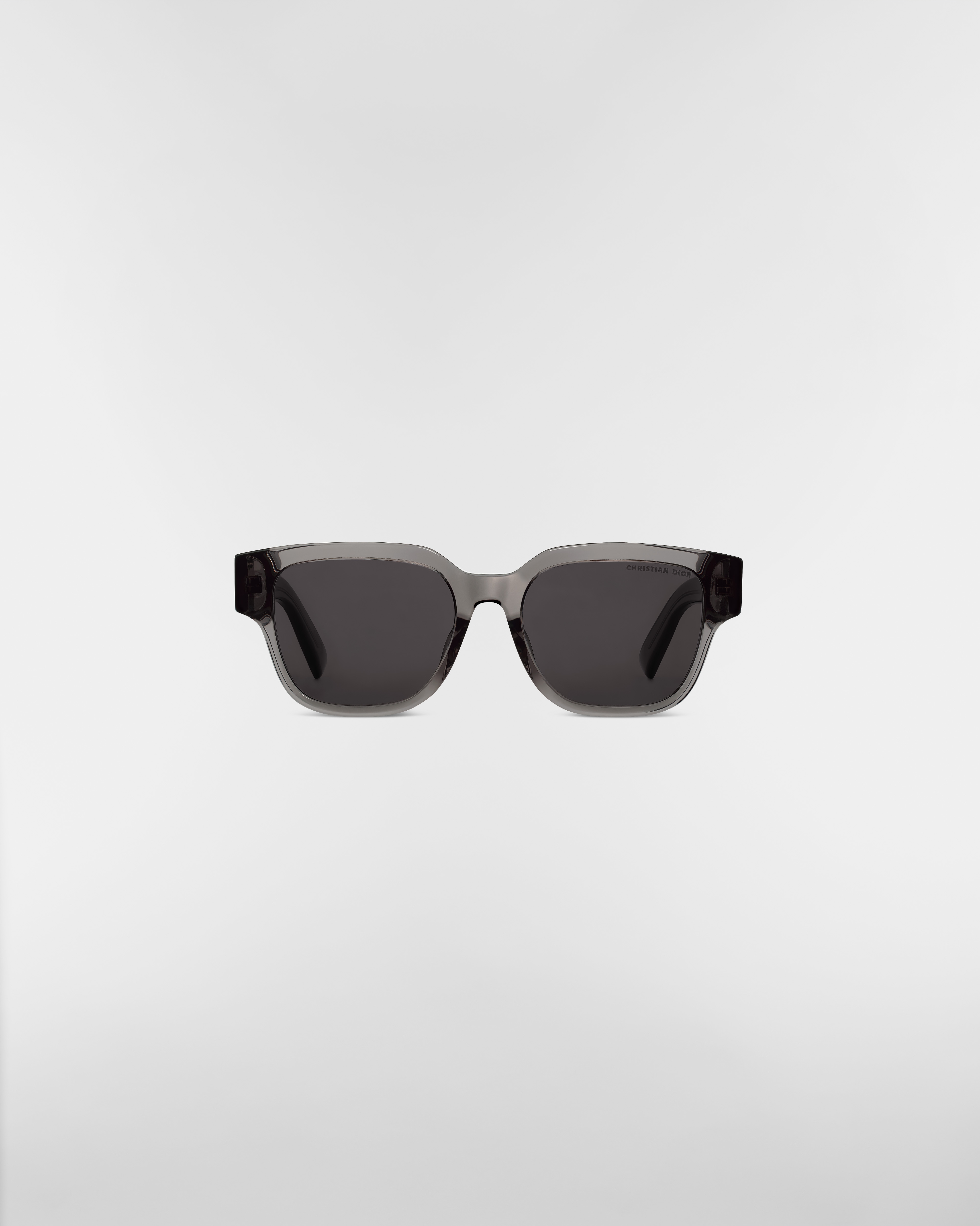 Dior Oblique S1F Transparent Black Square Sunglasses E01