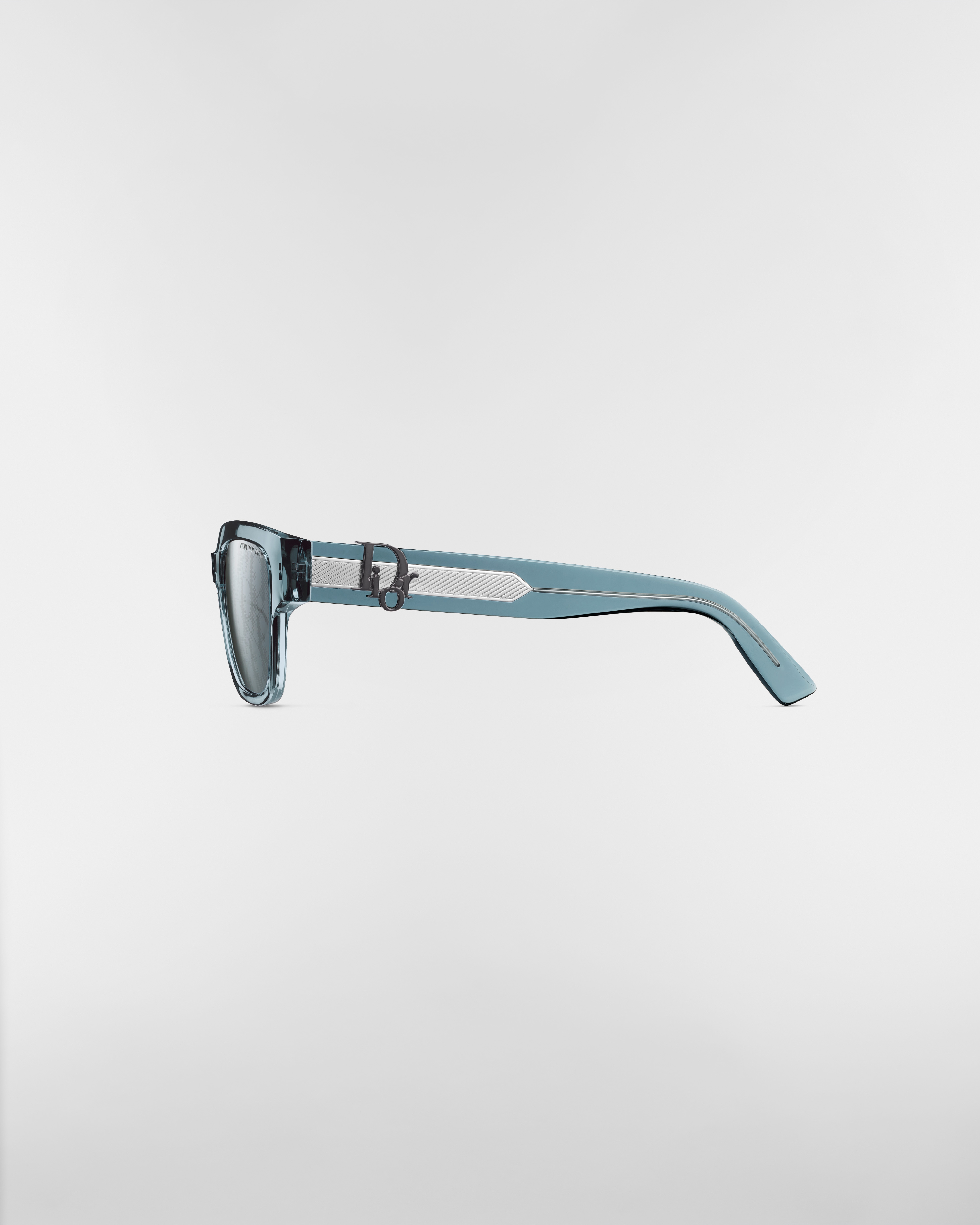 Dior Oblique S1F 透明藍色方形太陽眼鏡 E02