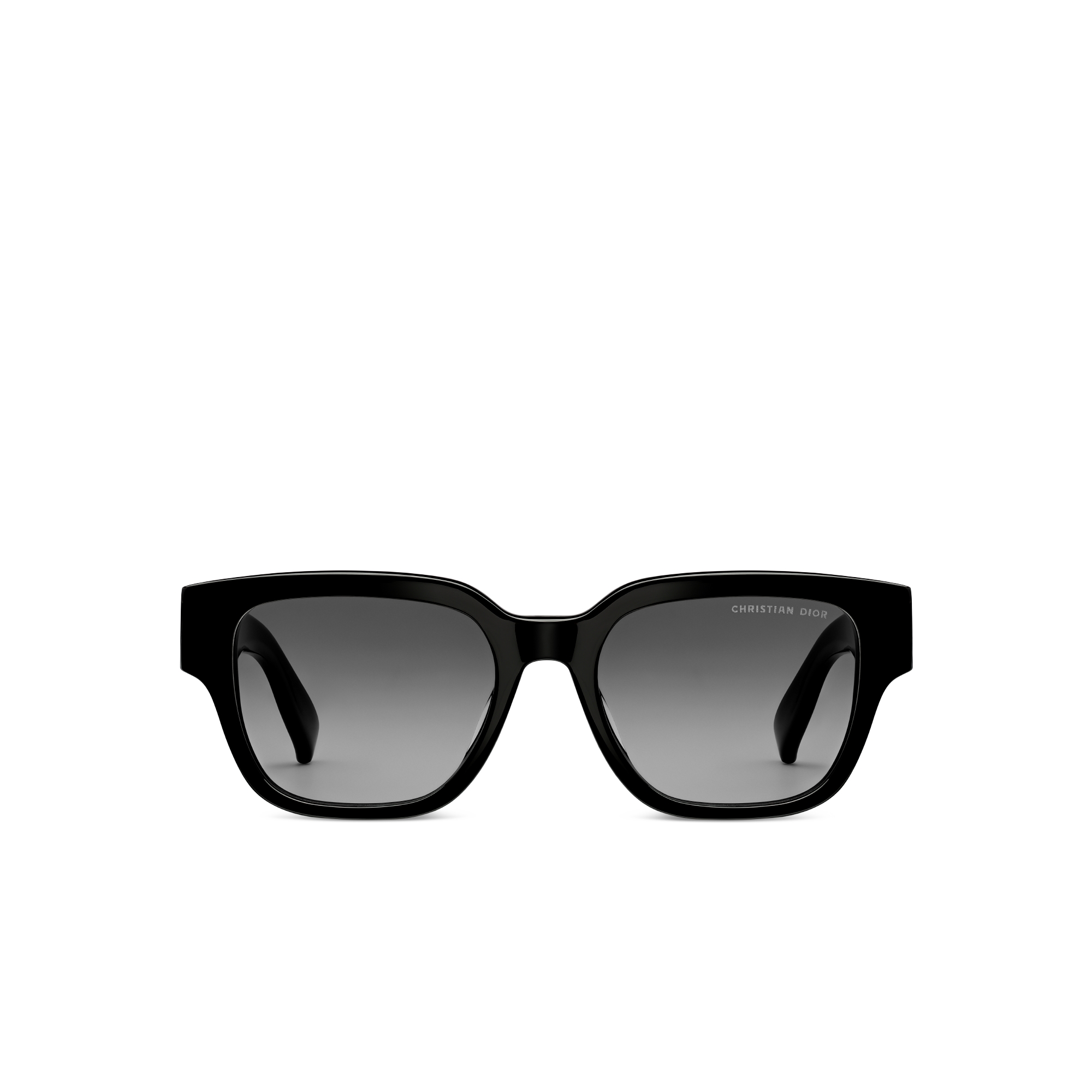 Dior Oblique S1I Lunettes de soleil carrées noires E01