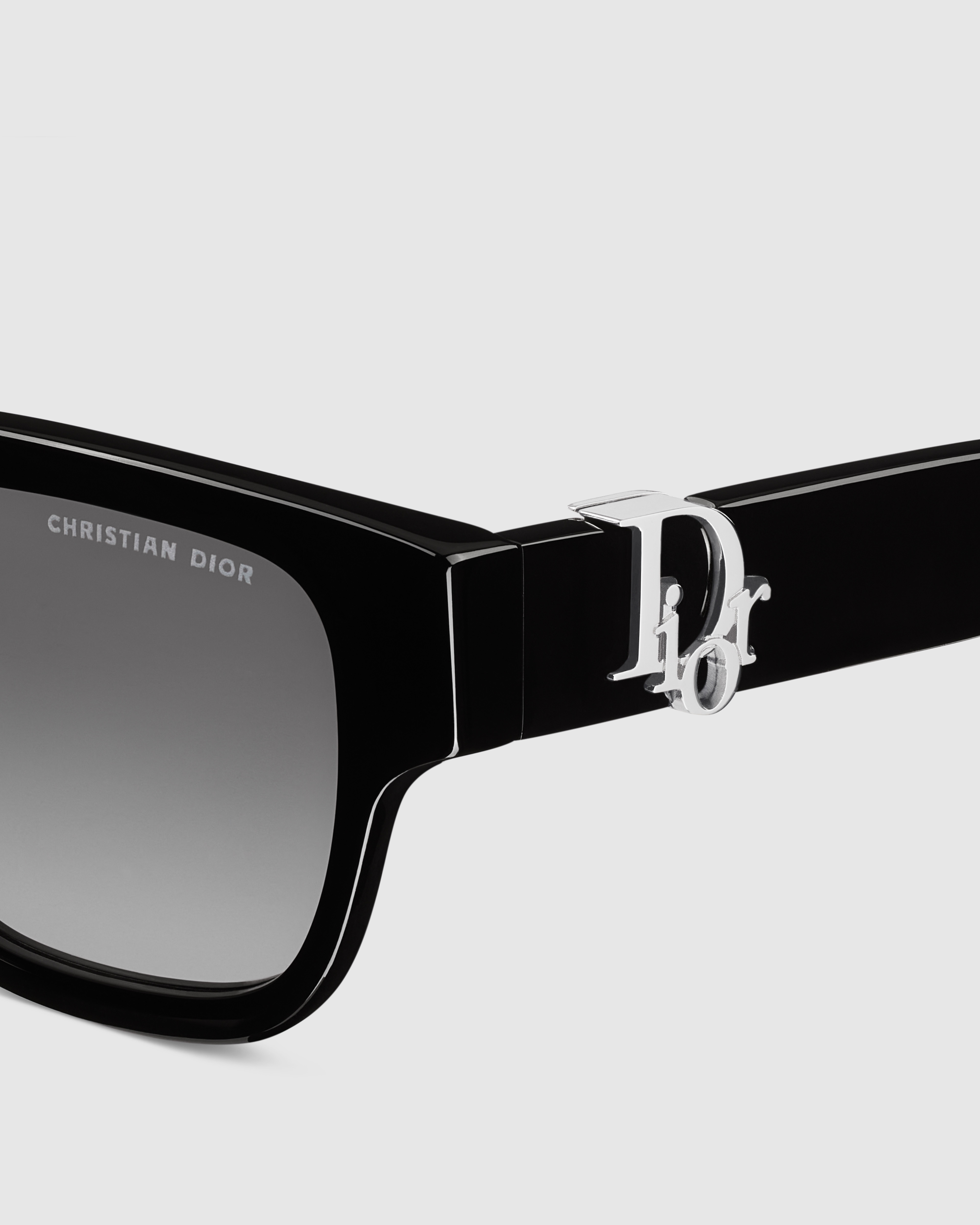 Dior Oblique S1I Black Square Sunglasses E09