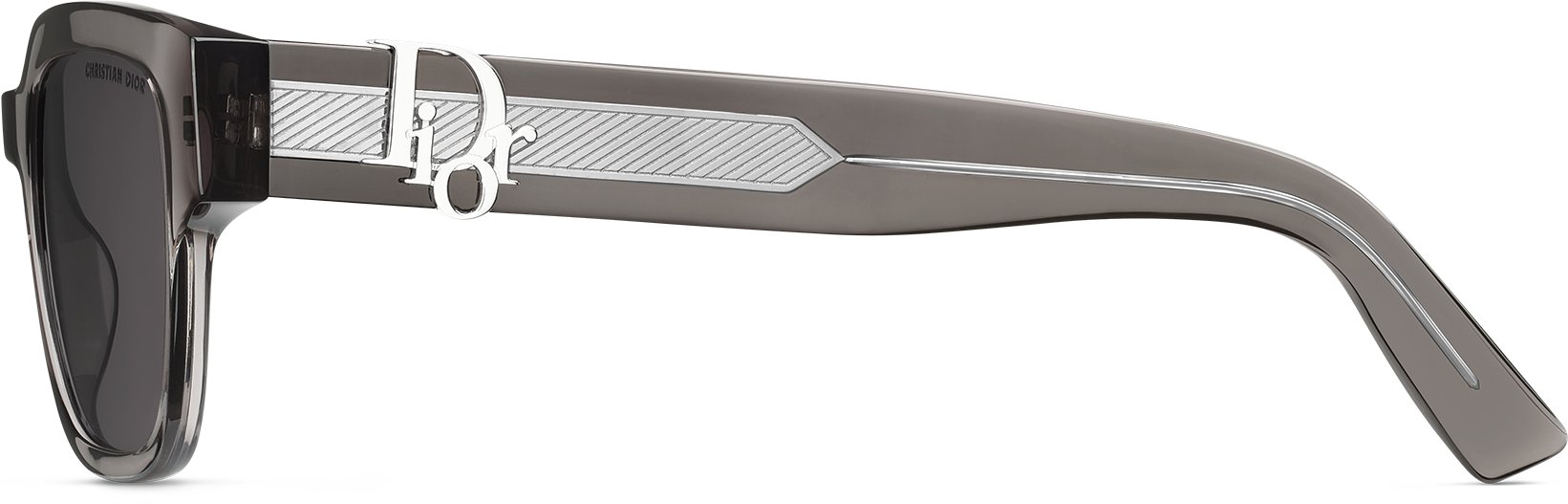 30Montaigne S10F Lunettes de soleil carrées noires
