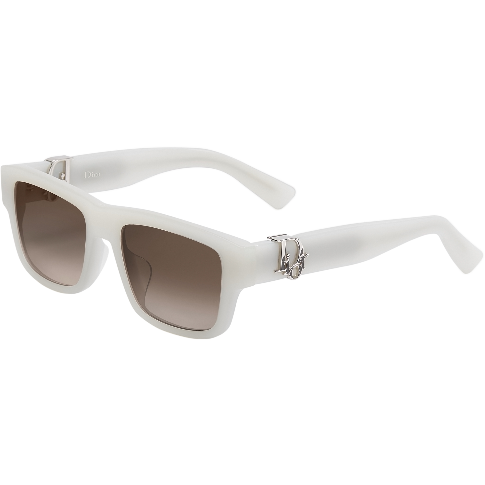  White Rectangular Sunglasses