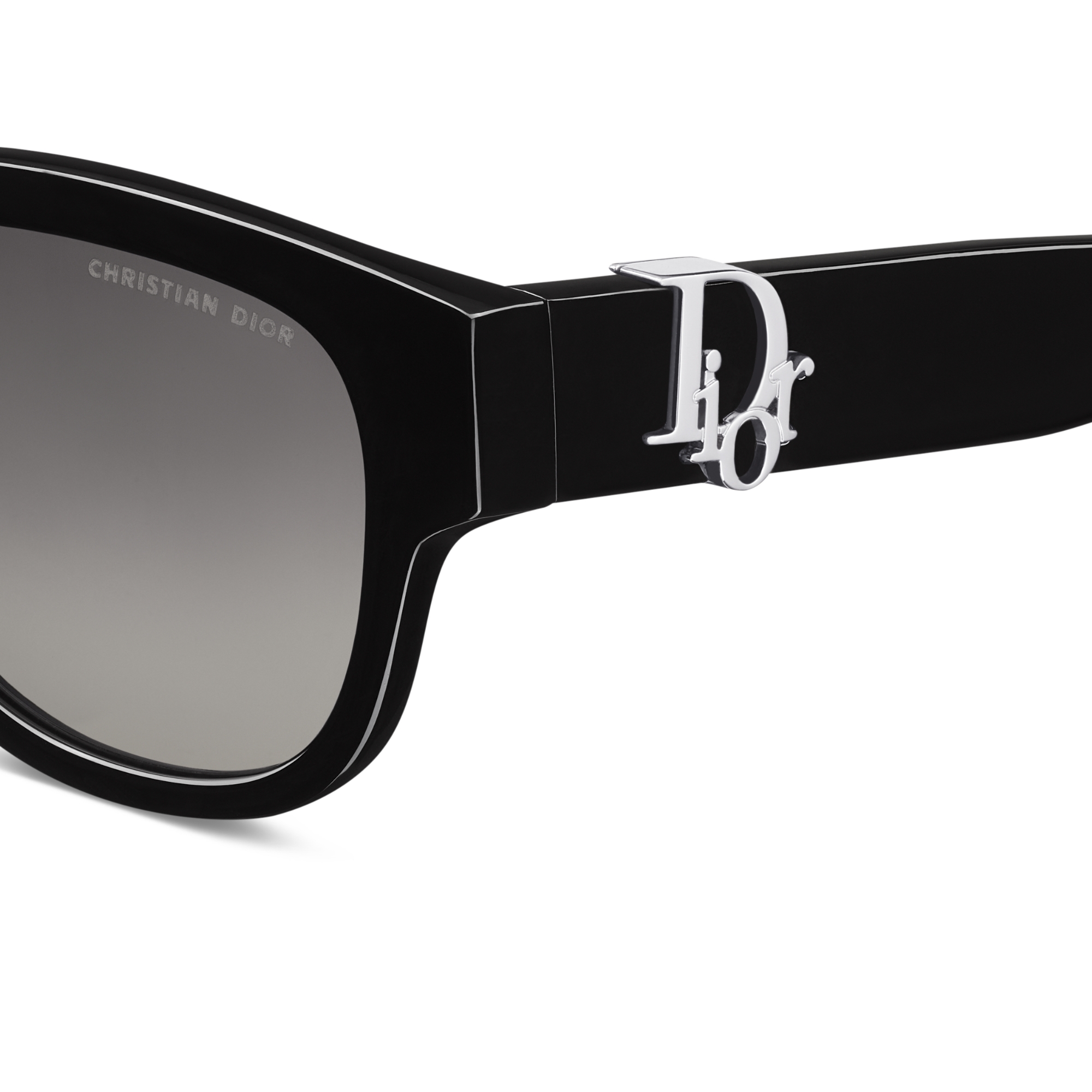 Dior Oblique S4F Black Square Sunglasses E09