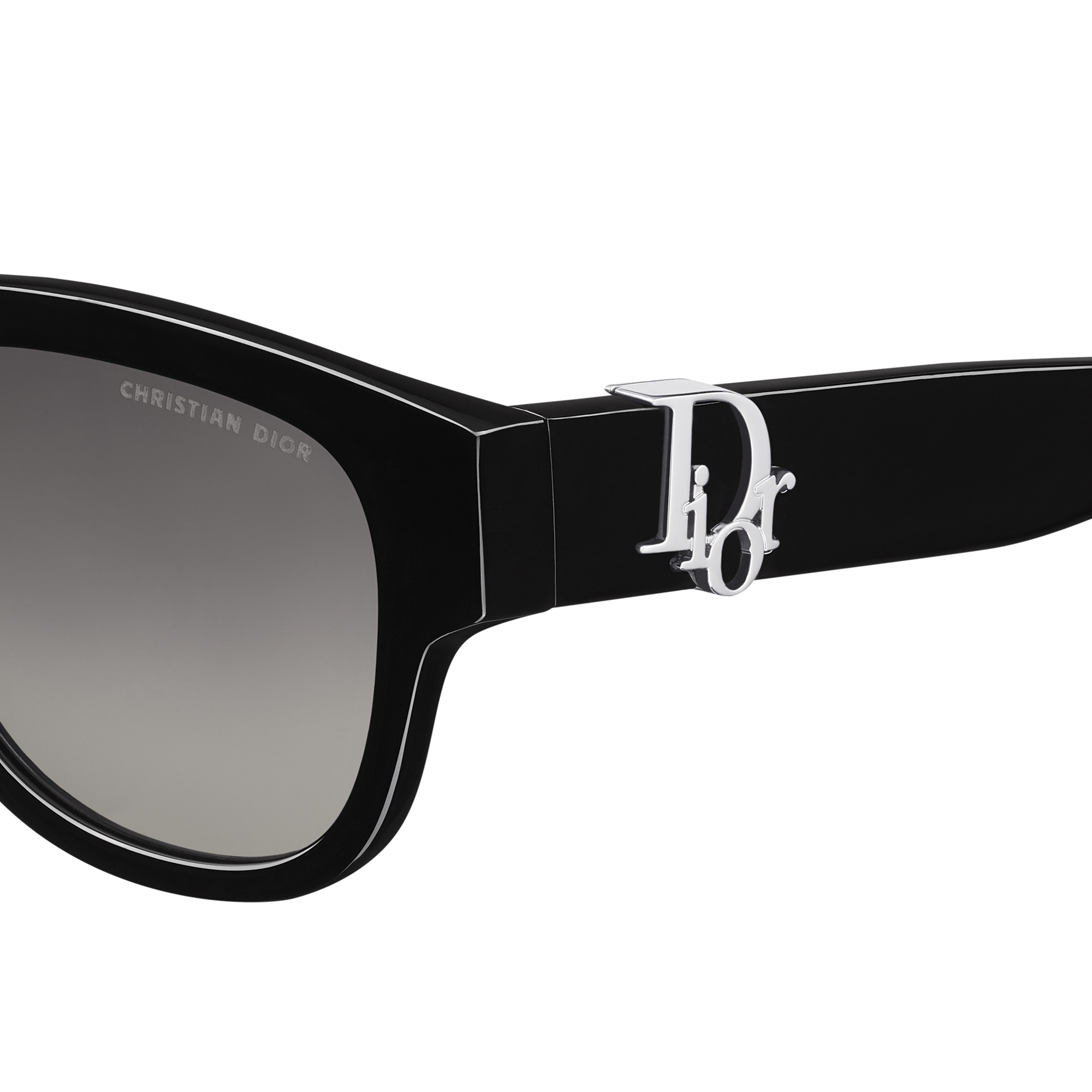 Dior Oblique S4F Black Square Sunglasses E09