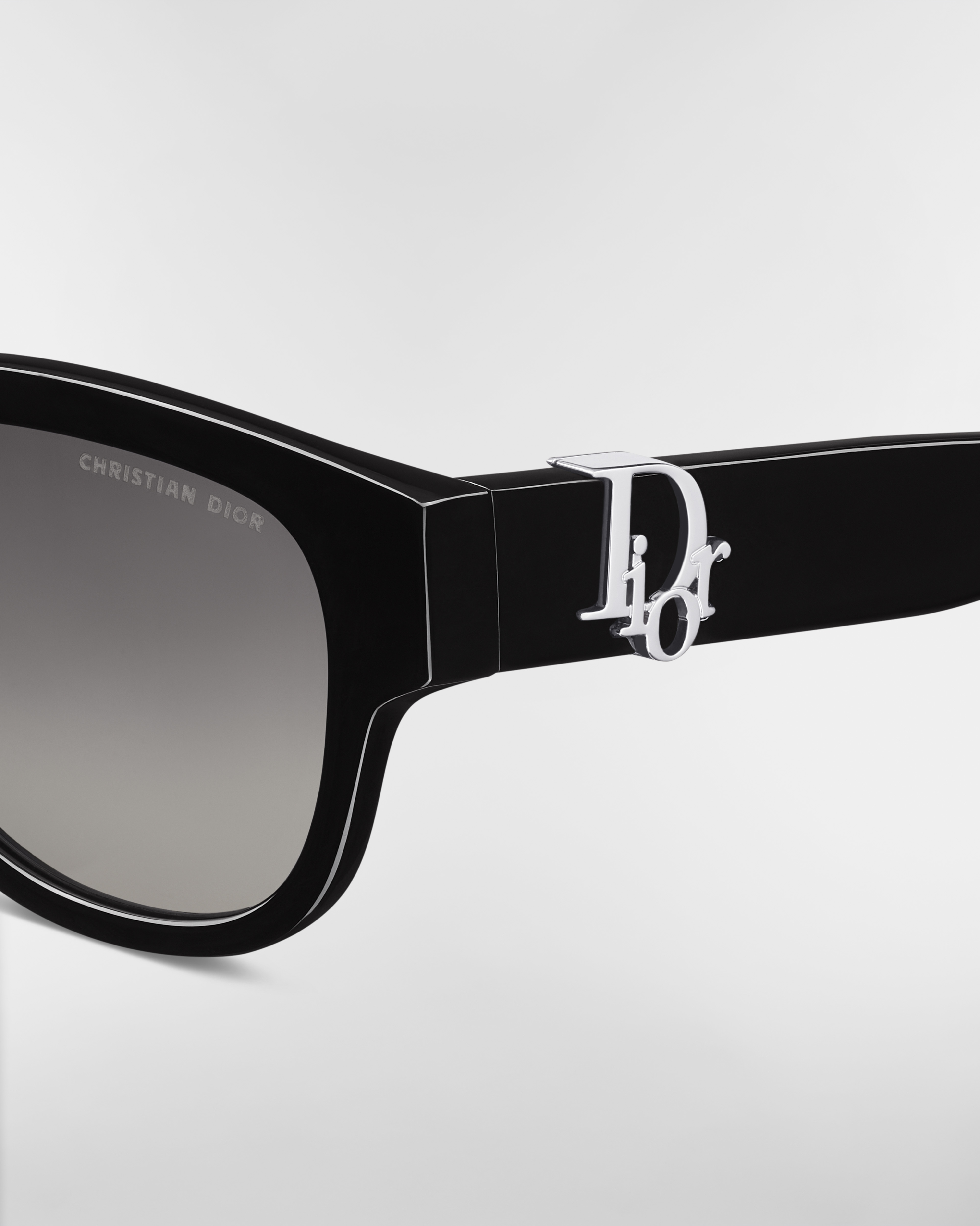 Dior Oblique S4F 黑色方形太陽眼鏡 E09