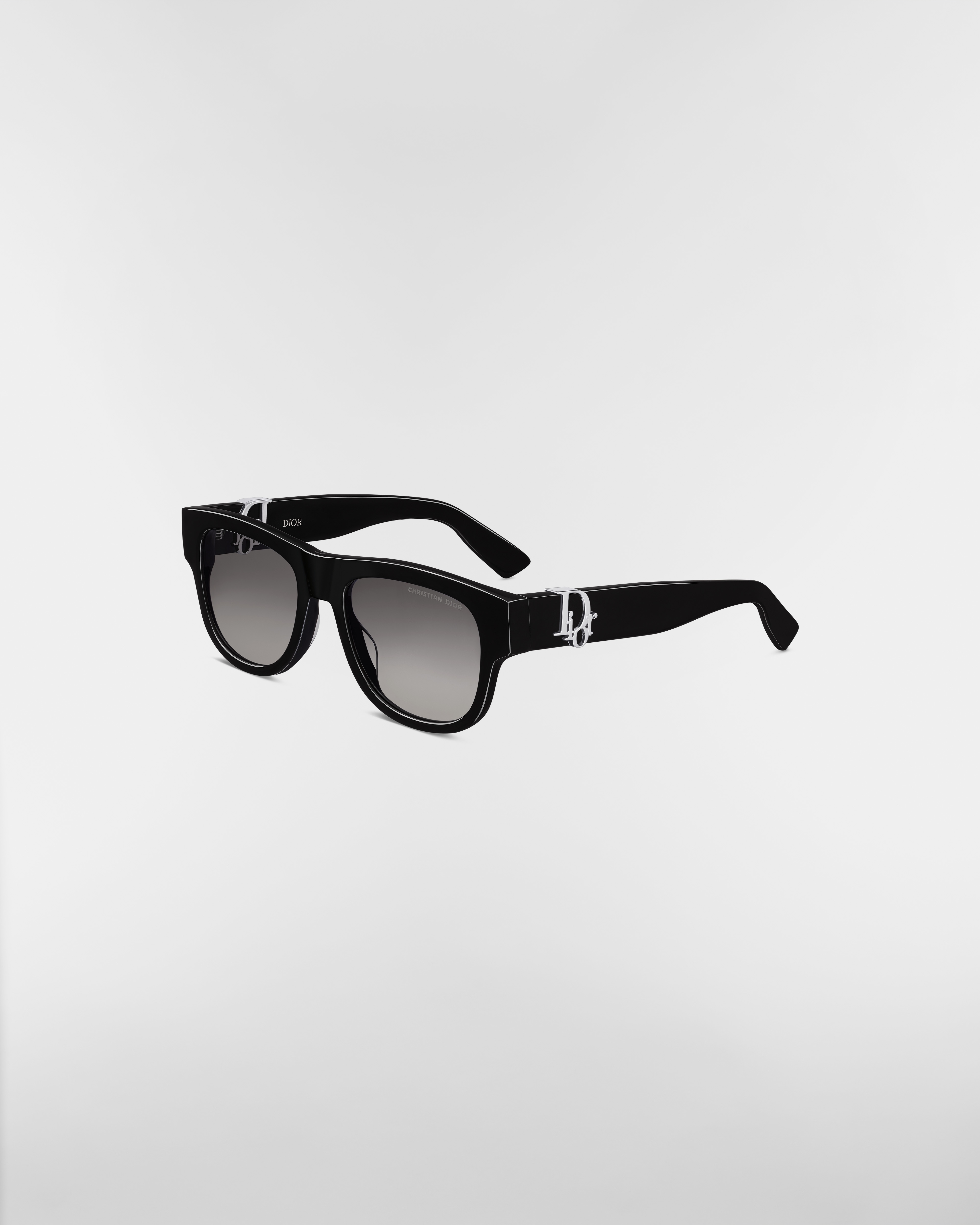Dior Oblique S4I Lunettes de soleil carrées noires E03