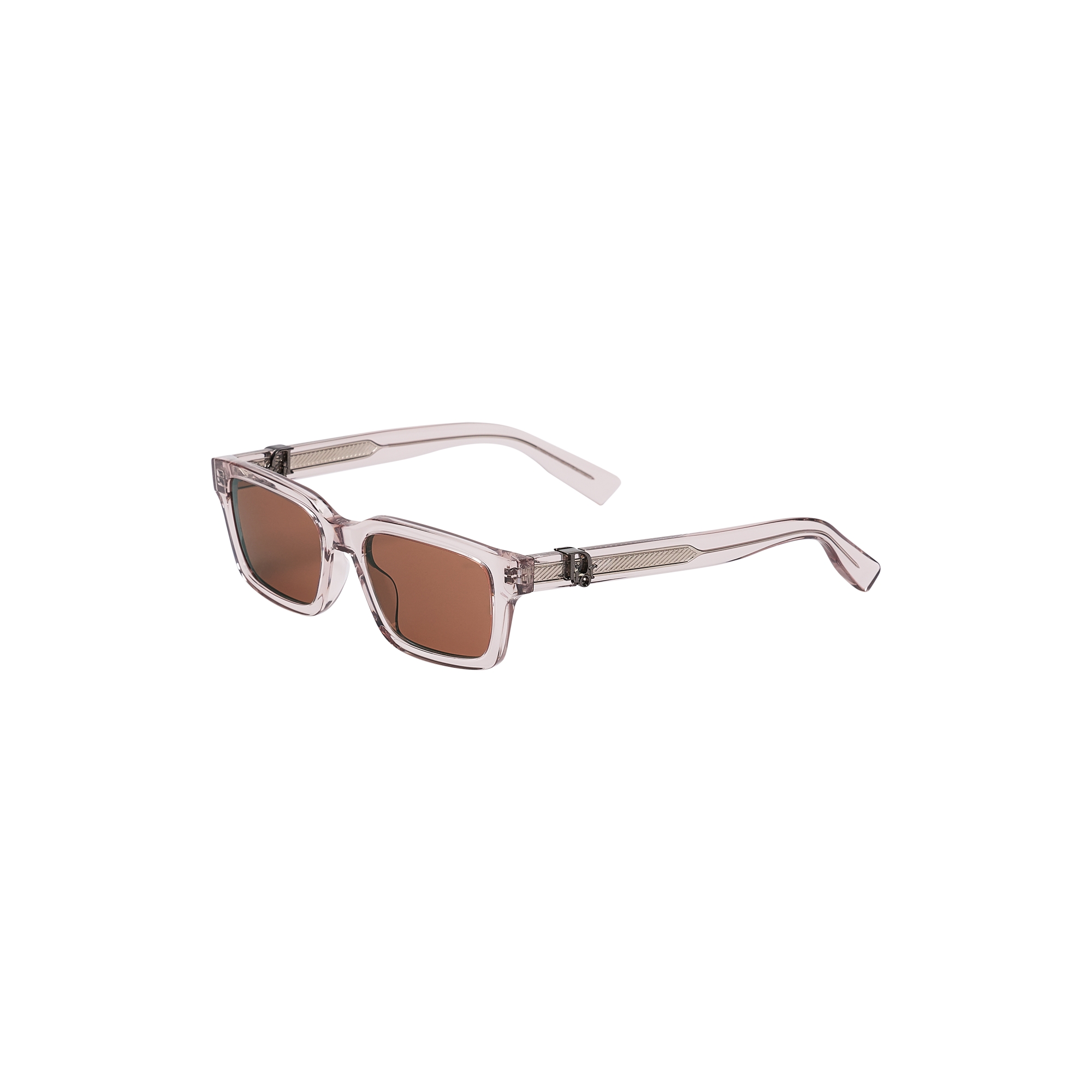  Gafas de sol cuadradas nude transparentes