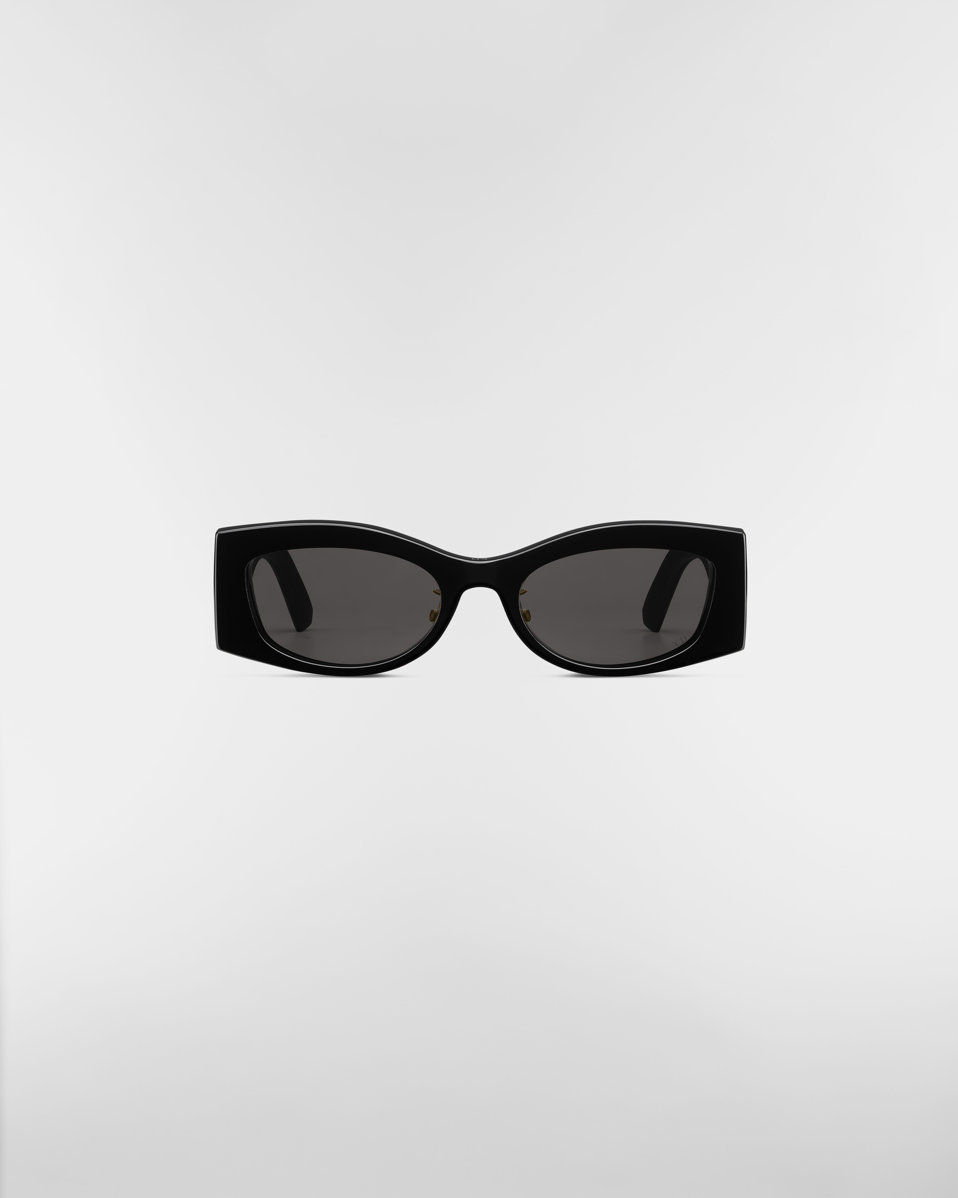 DiorOmbre S1F Black Rectangular Sunglasses E01