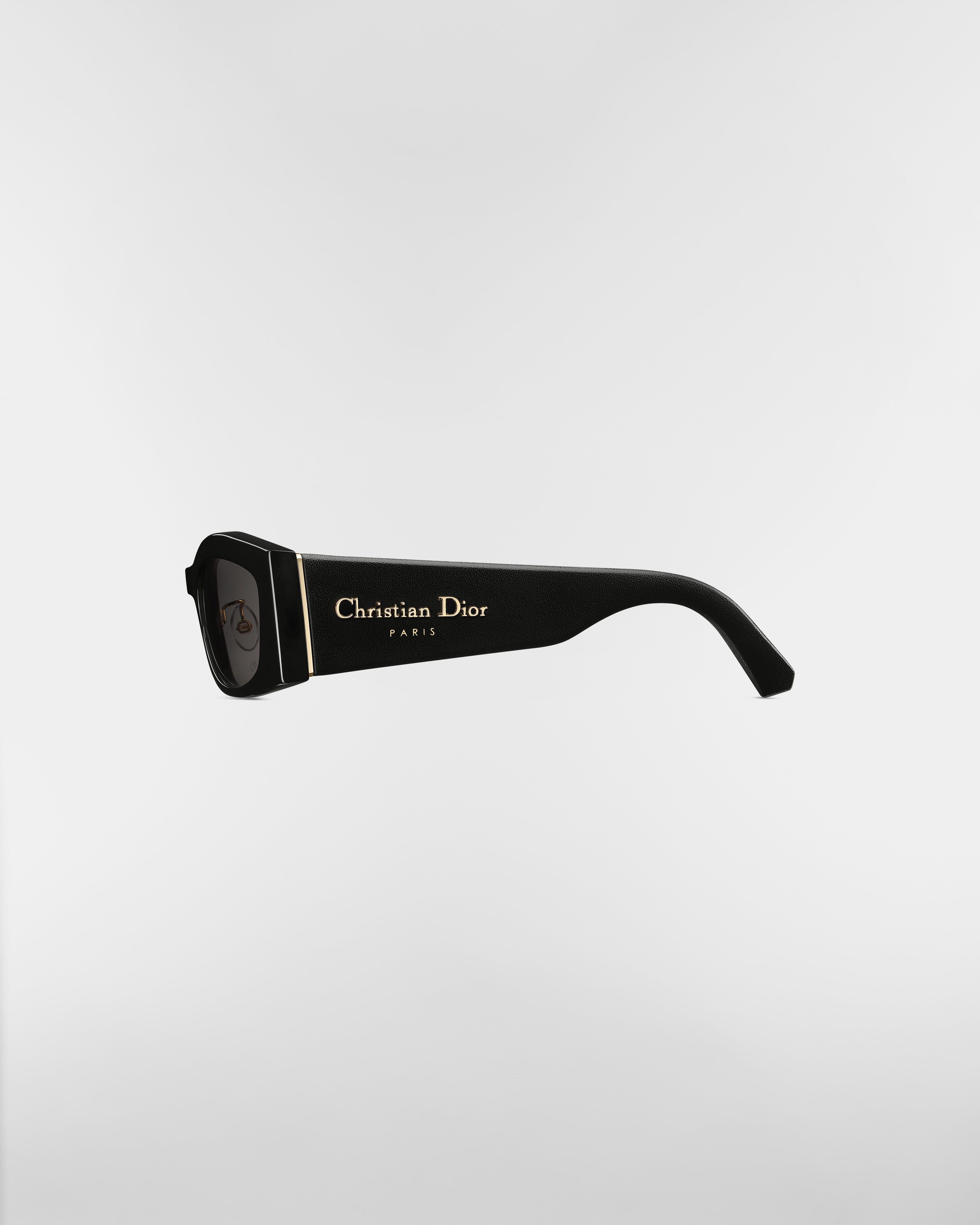 DiorOmbre S1F Black Rectangular Sunglasses E02