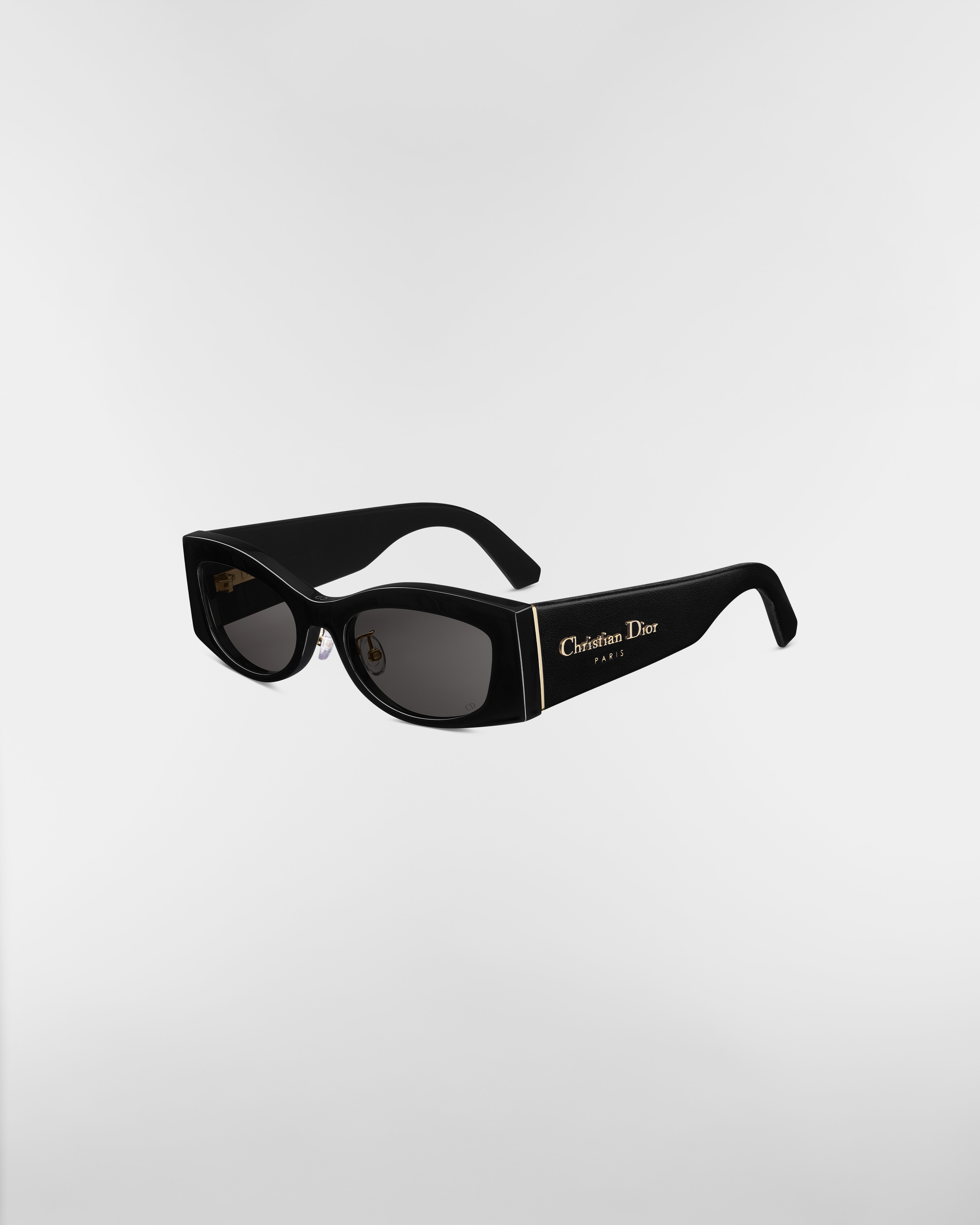 DiorOmbre S1F Black Rectangular Sunglasses E03