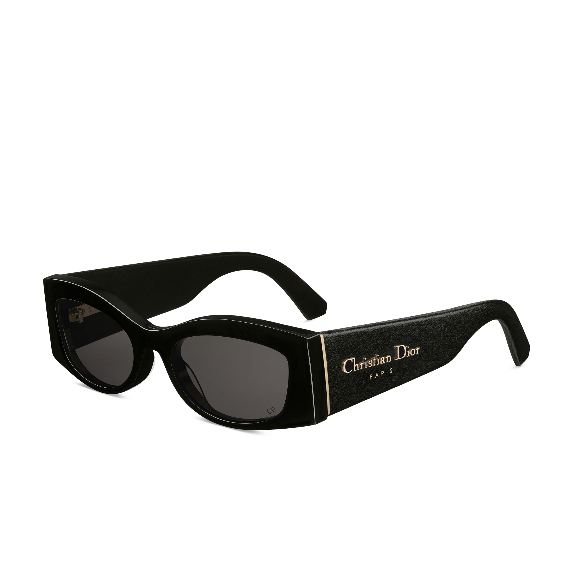 DiorOmbre S1I Zwarte rechthoekige zonnebril E03