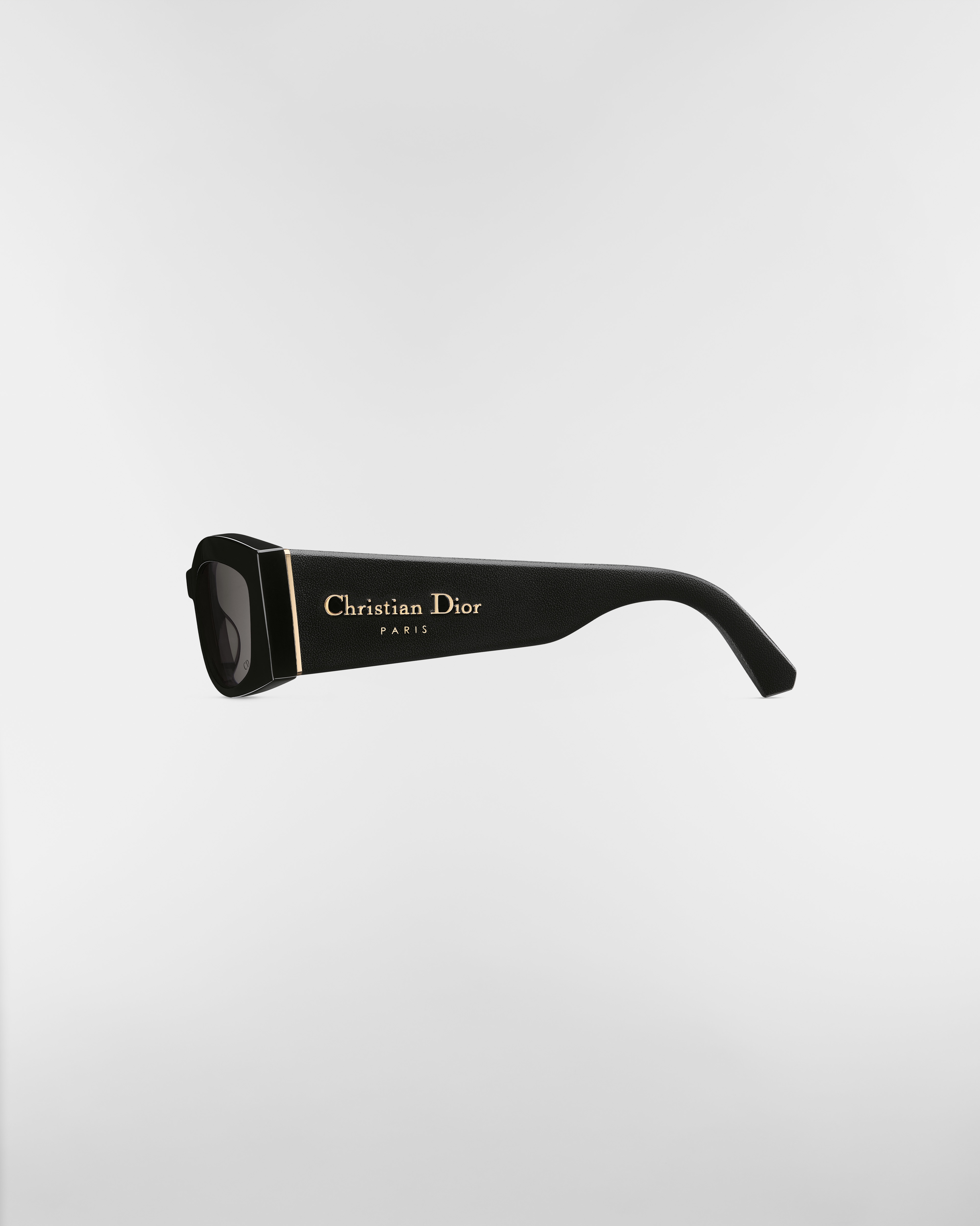 DiorOmbre S1I Black Rectangular Sunglasses E02