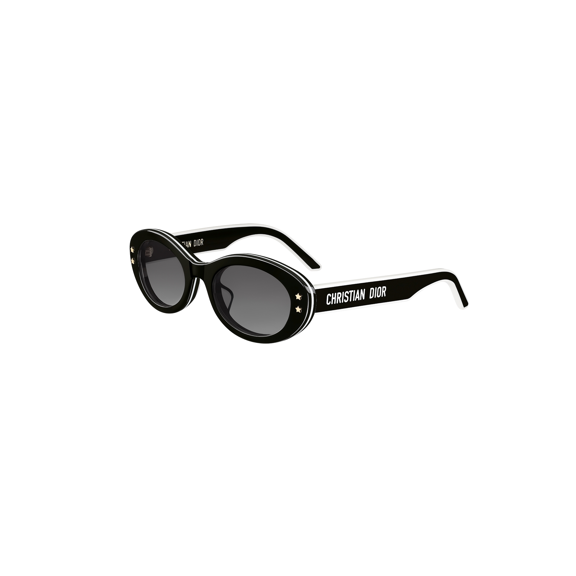  Black Oval Sunglasses