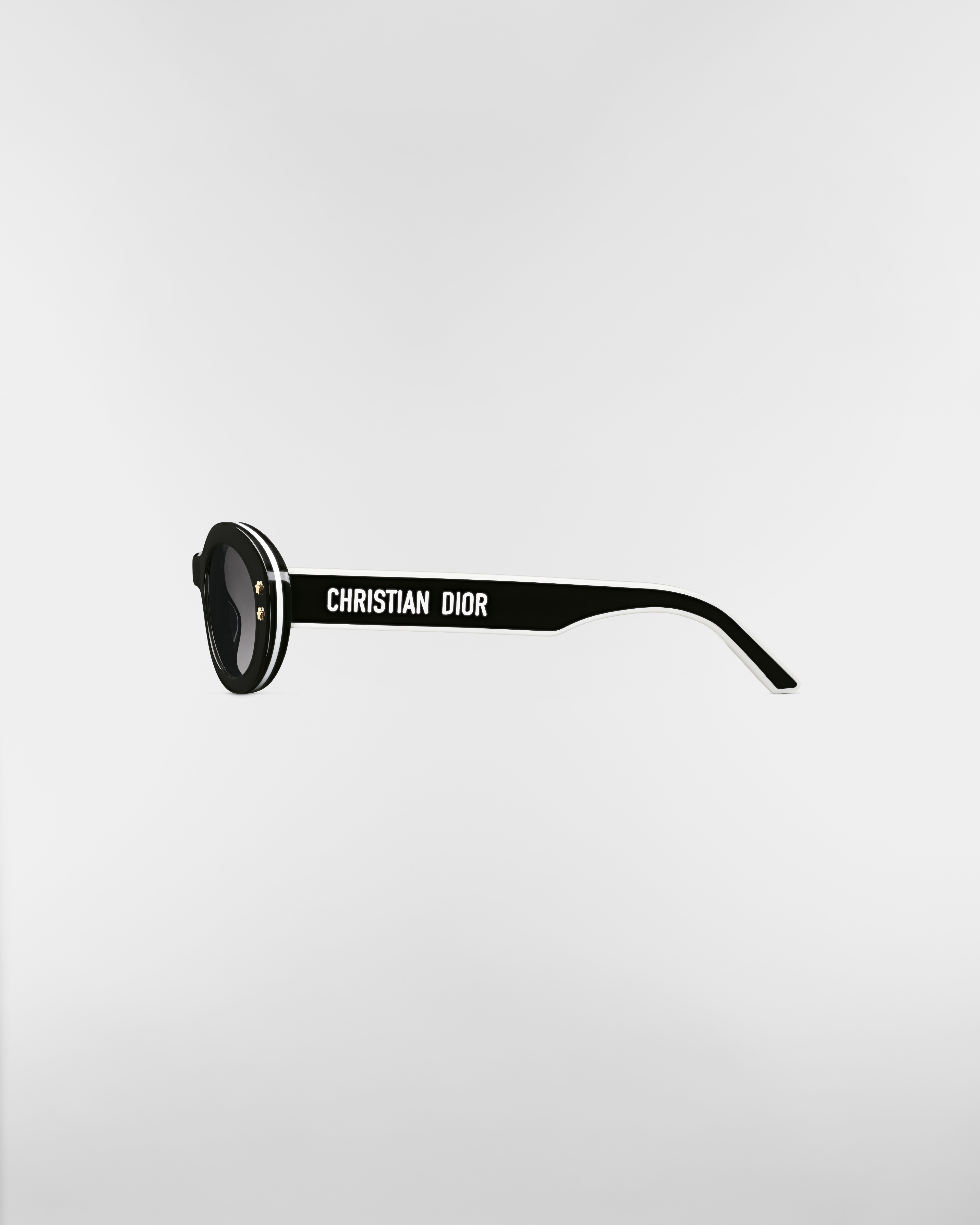 DiorPacific B4I Occhiali da sole ovali neri E02