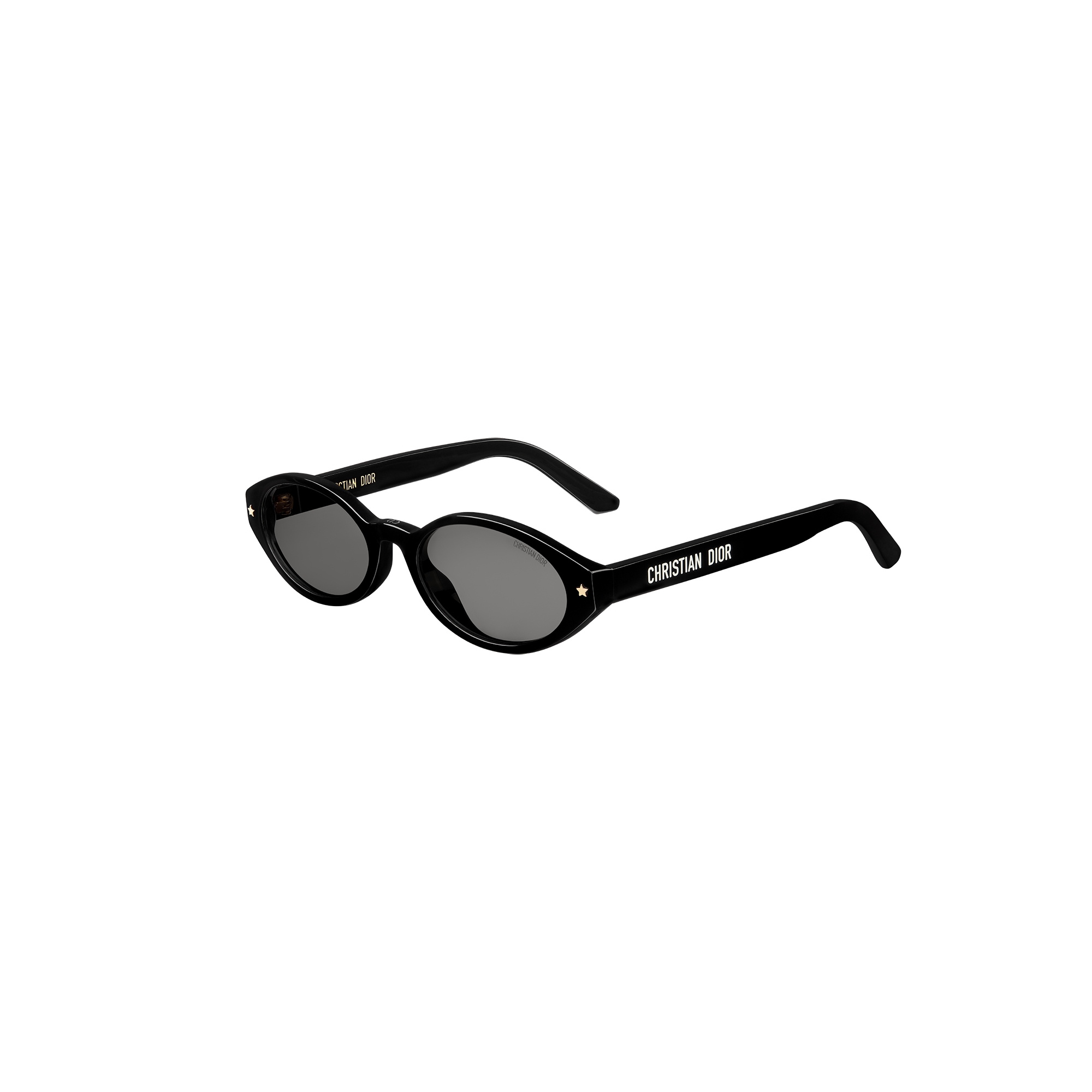  Black Oval Sunglasses
