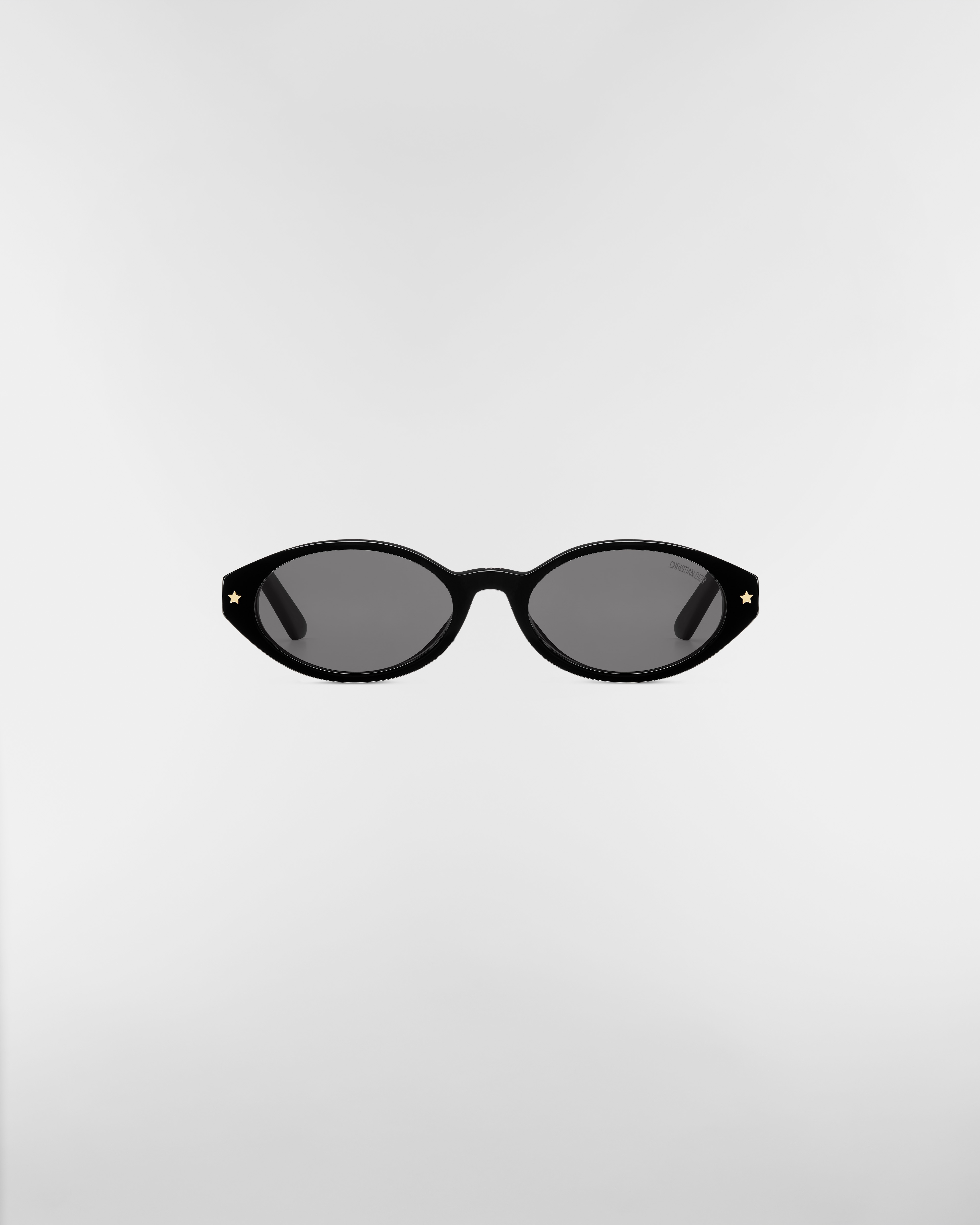 DiorPacific R1F Black Oval Sunglasses E01